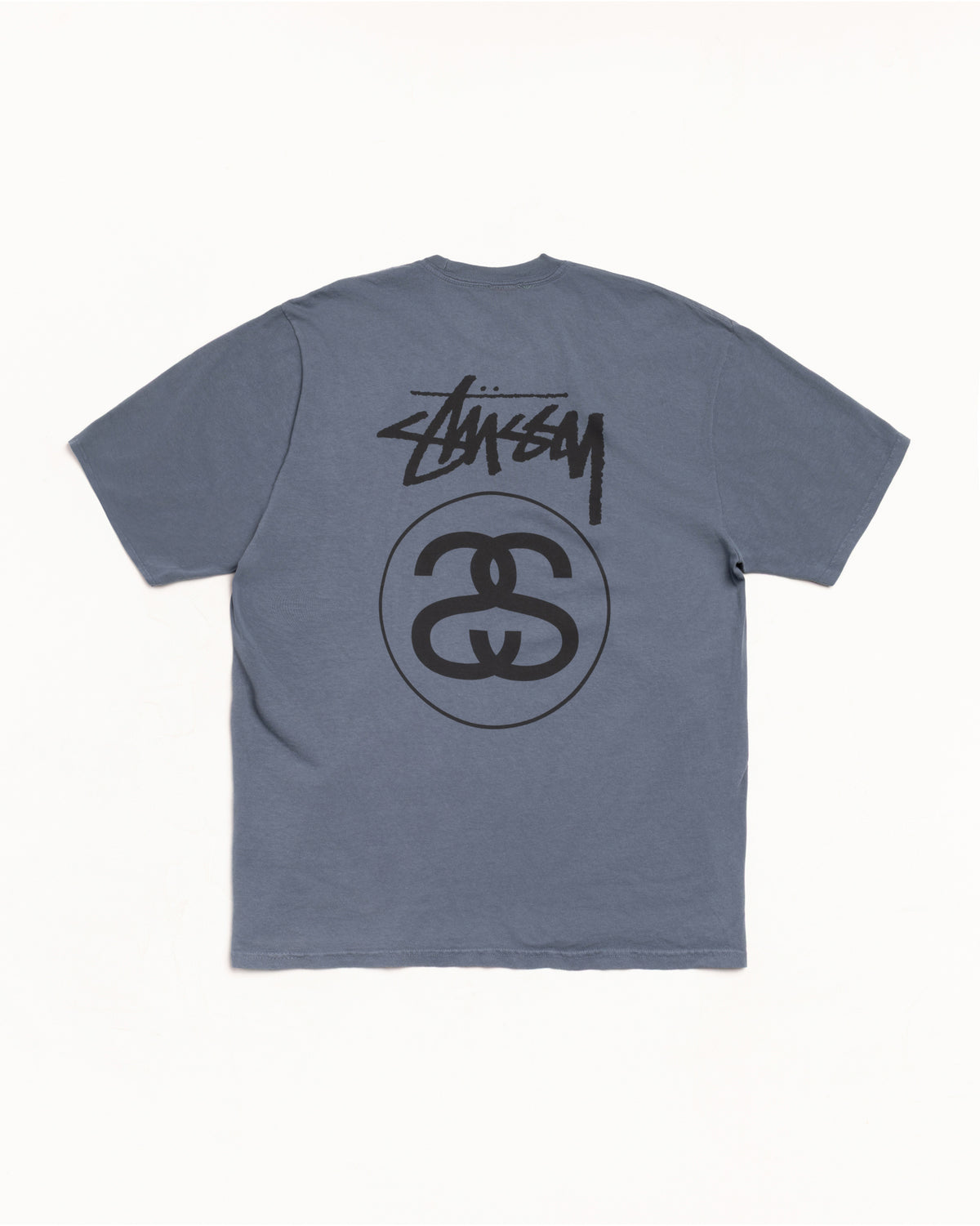 Stock Link Tee Pigment Dyed – Navy | Tees | Stüssy