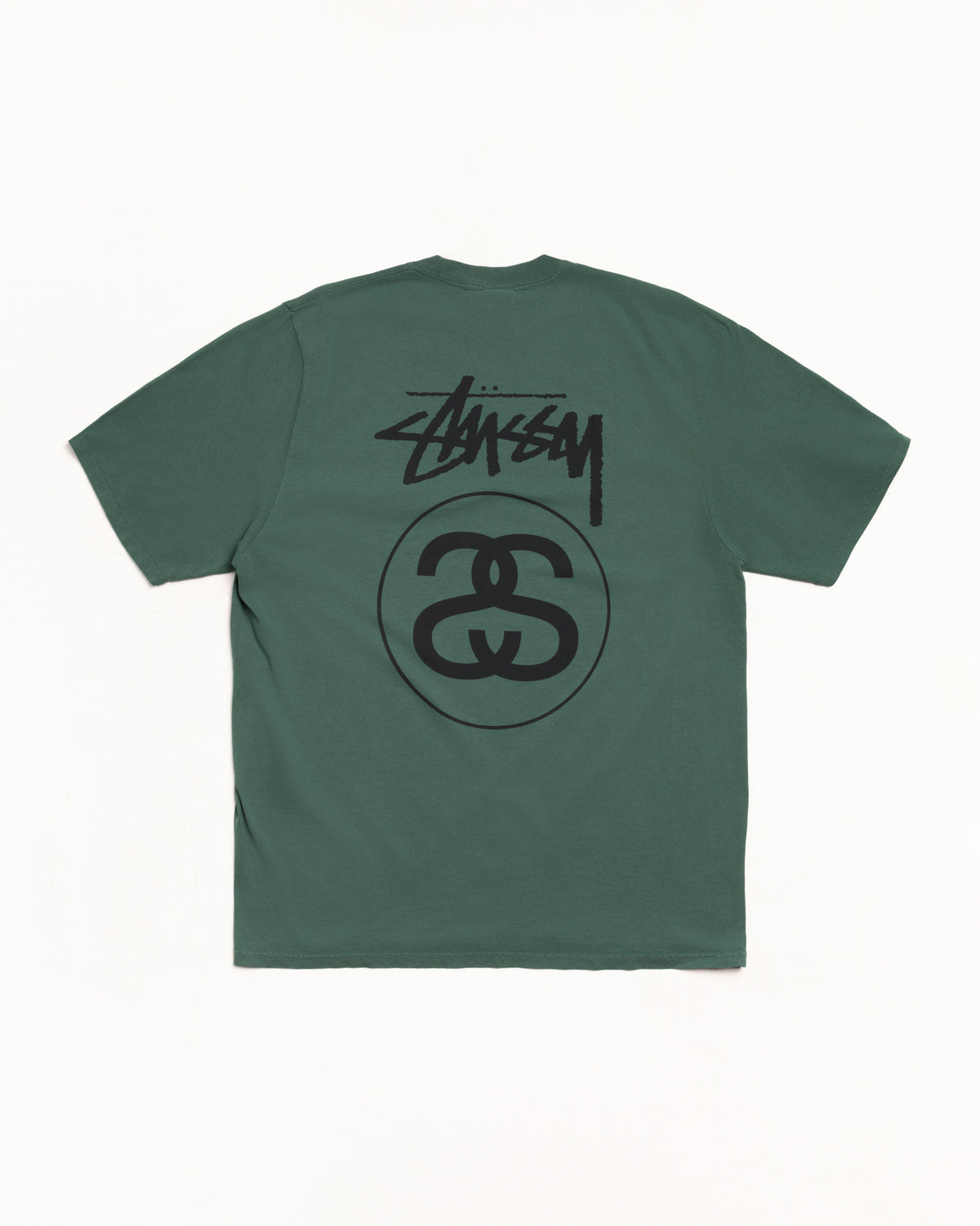 Stock Link Tee Pigment Dyed – Pine | Tees | Stüssy