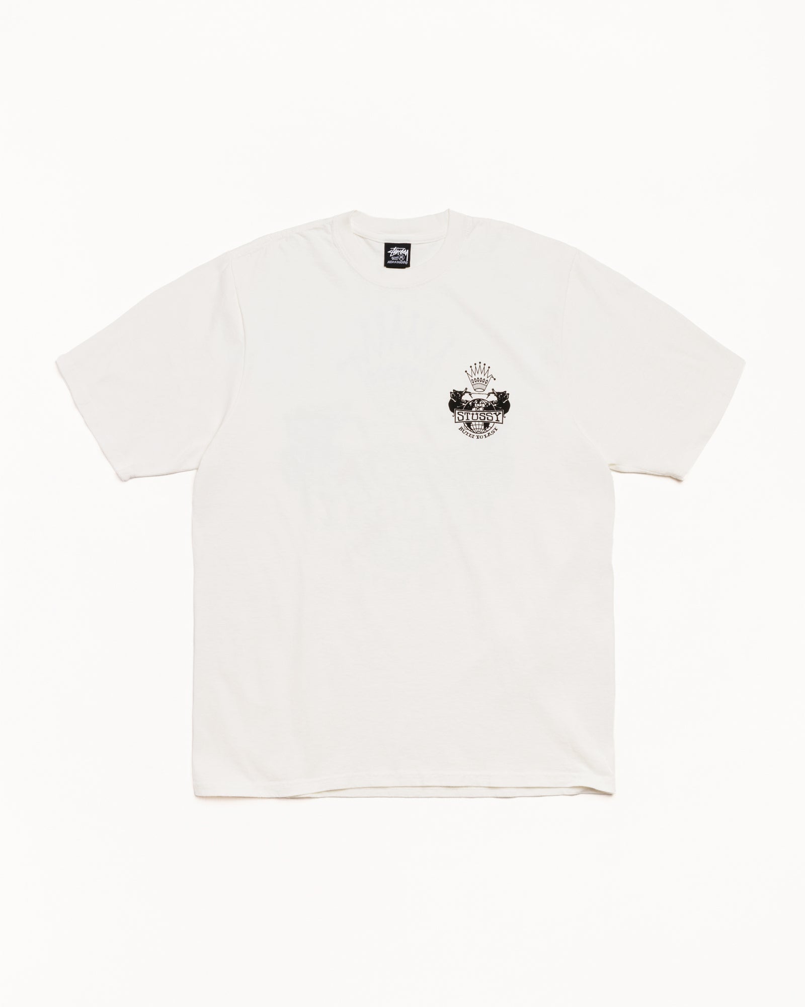 Built To Last Pig. Dyed Tee Mens Short Sleeve In Natural