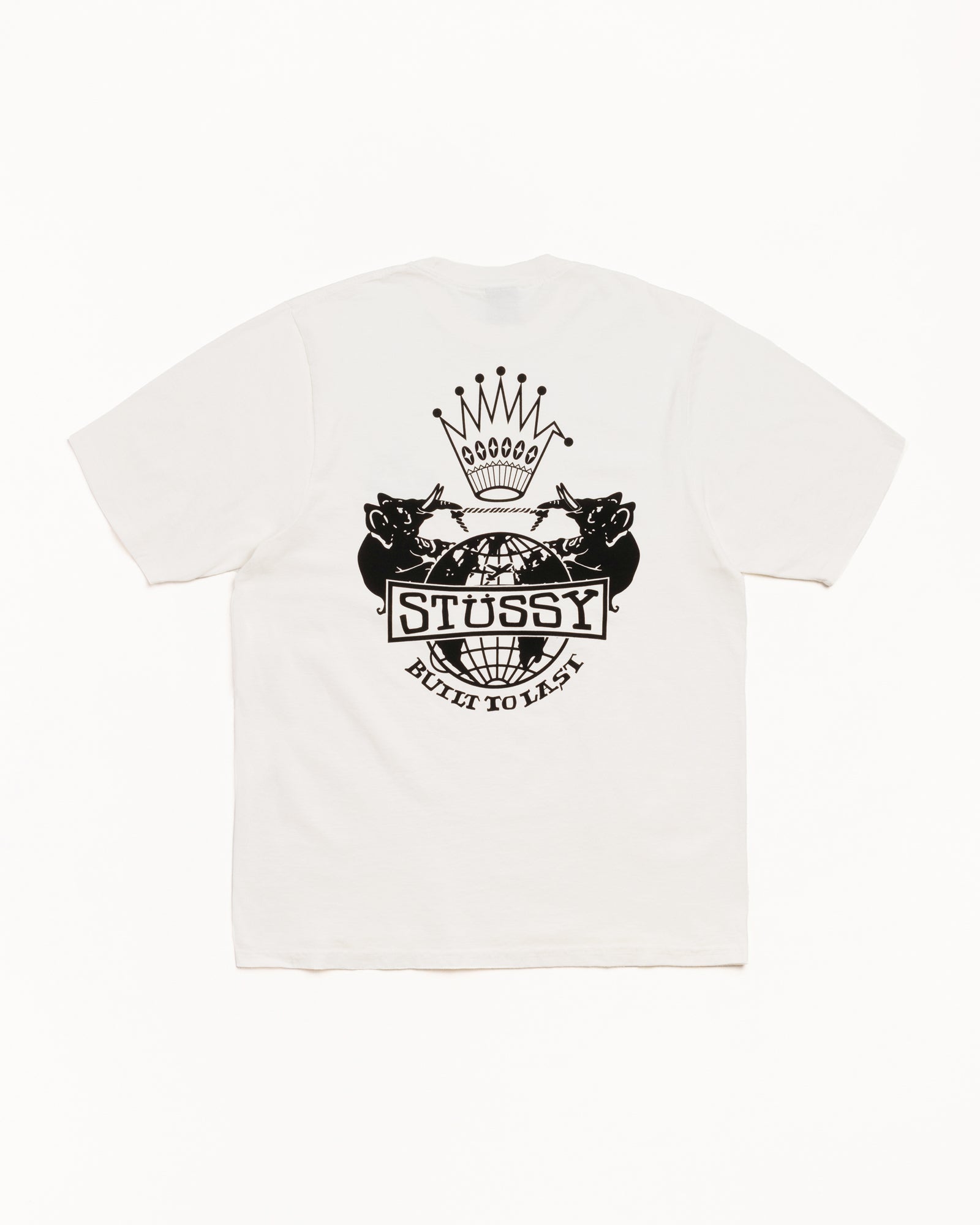 Built To Last Pig. Dyed Tee Mens Short Sleeve In Natural