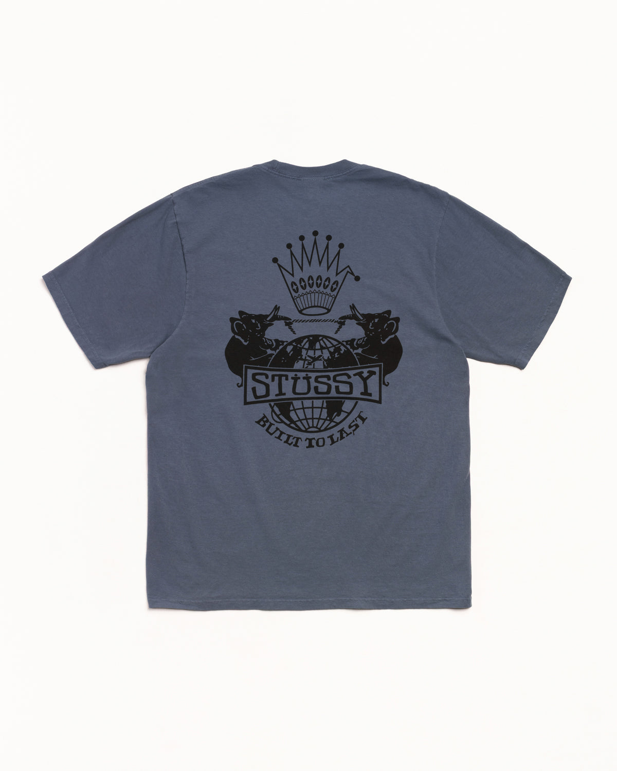 Built To Last Tee Pigment Dyed – Navy | Tees | Stüssy