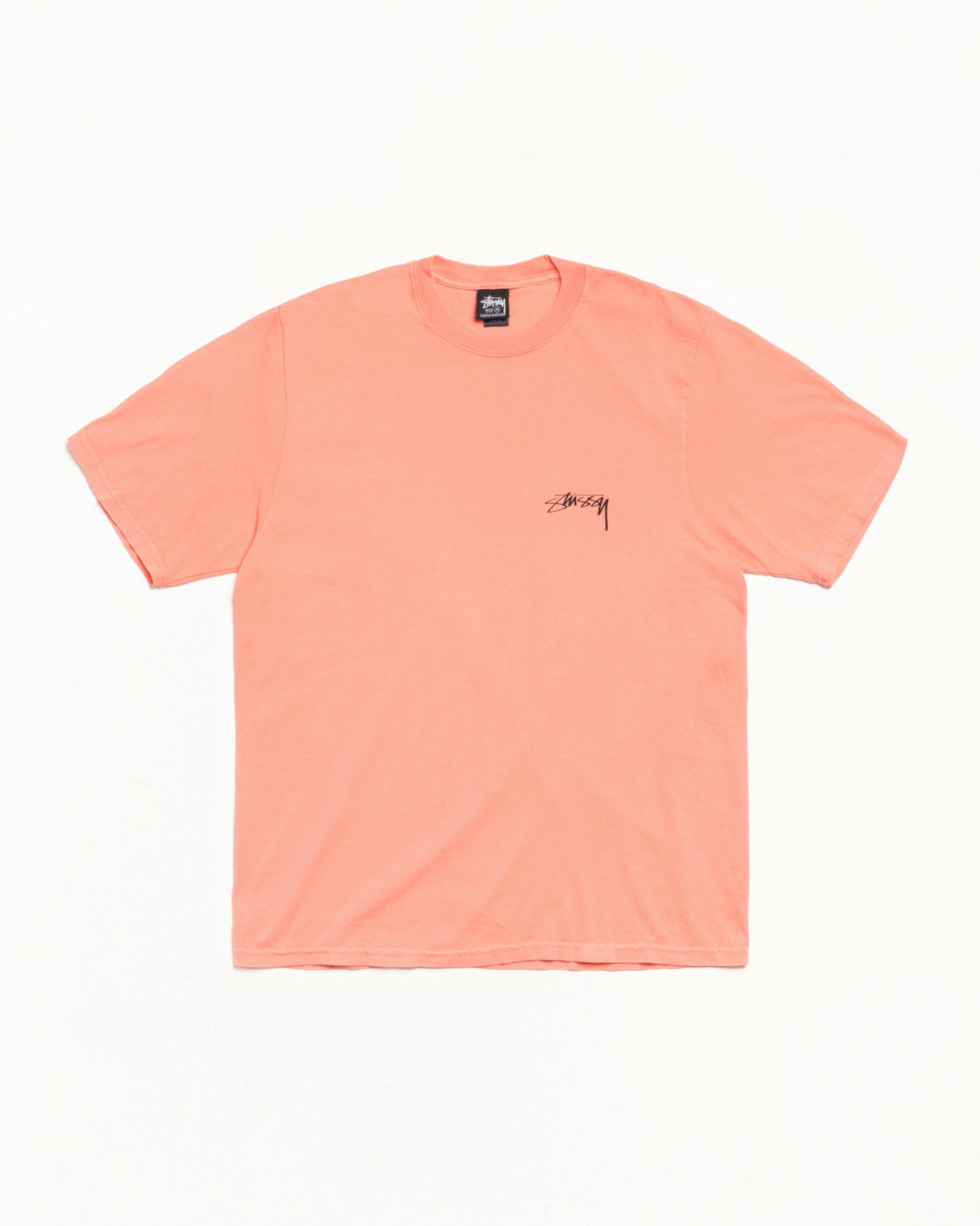 Serpent Pig. Dyed Tee Mens Short Sleeve In Sherbert