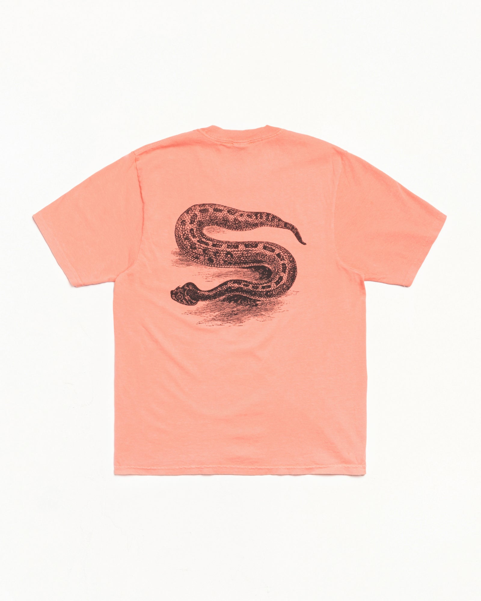 Serpent Tee Pigment Dyed – Sherbert | Tees | Stüssy