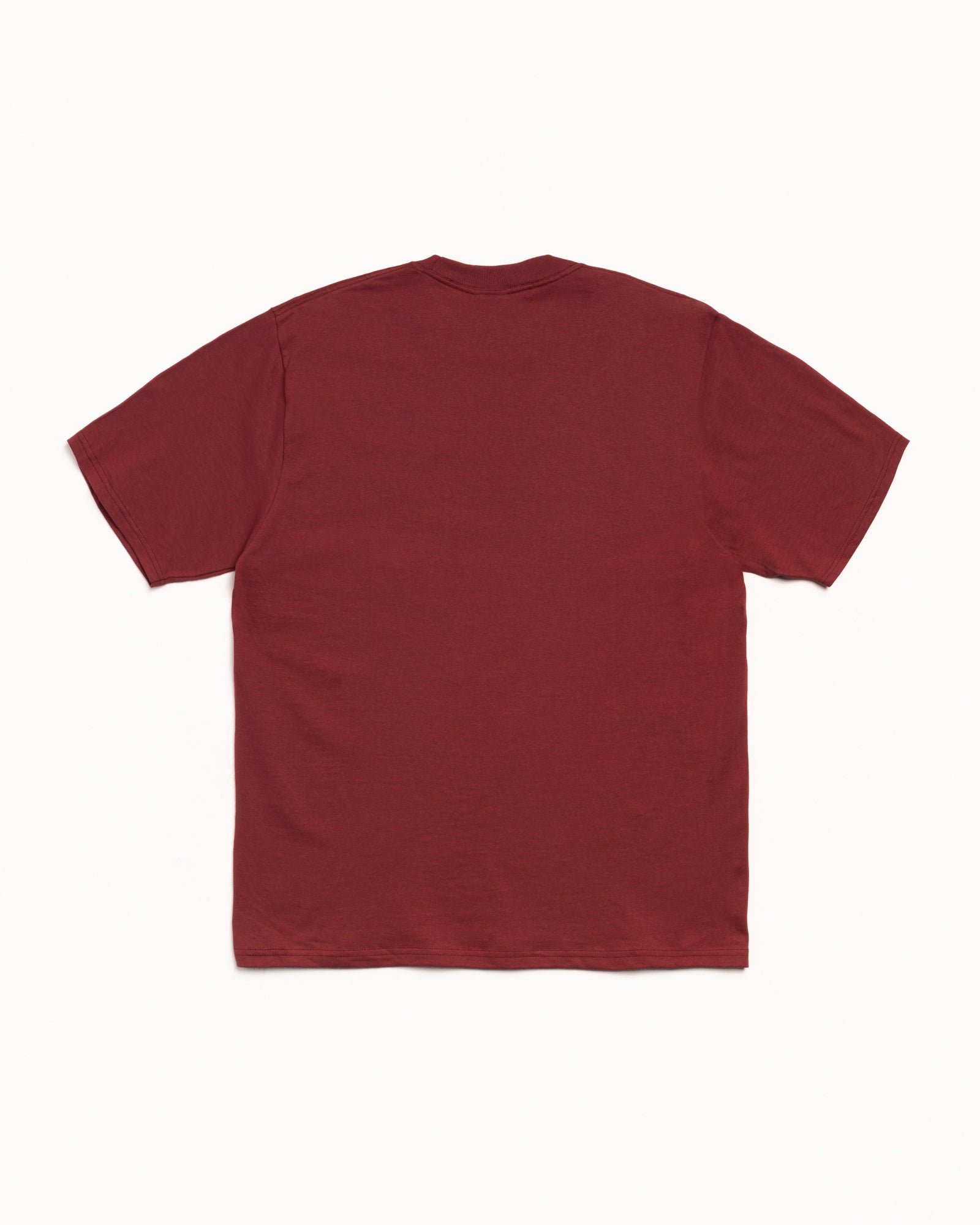 Long Range Tee Mens Short Sleeve In Wine
