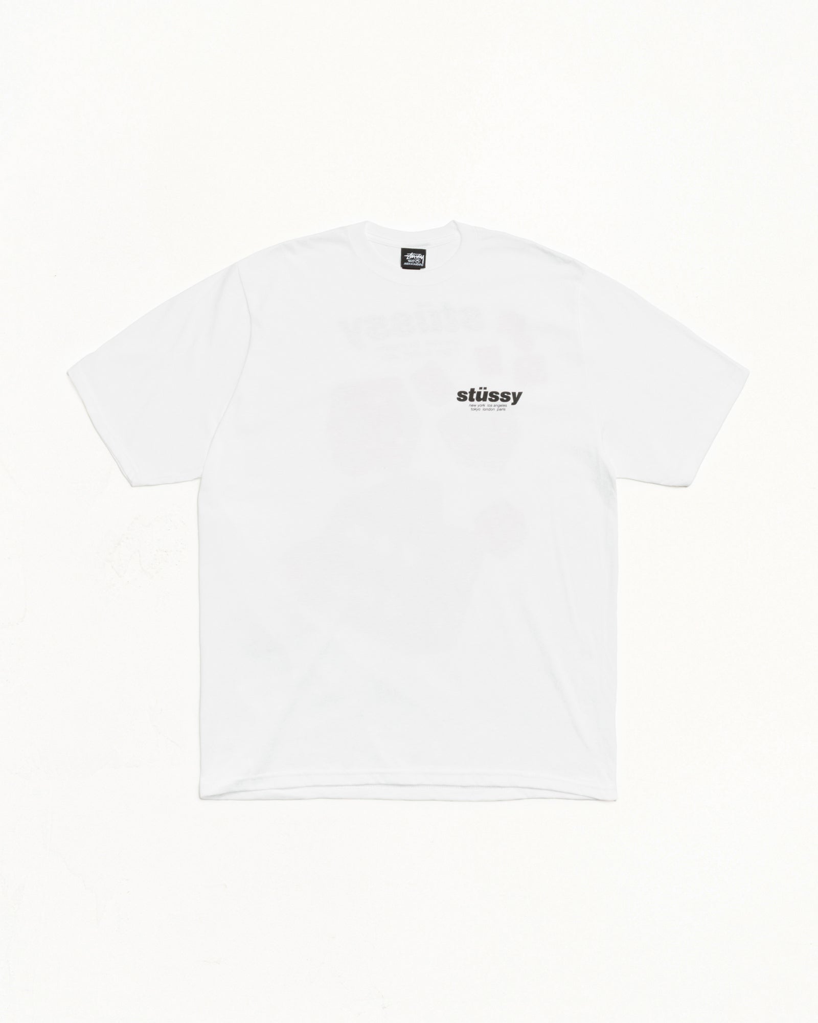 Rollers Tee Mens Short Sleeve In White
