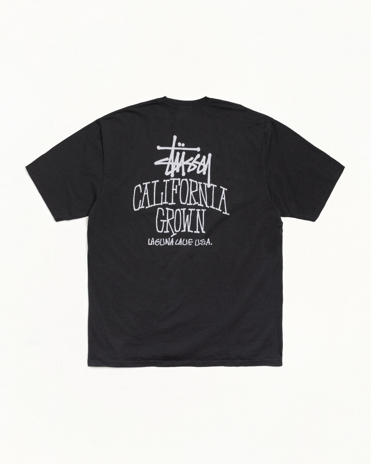 Cali Grown Tee Pigment Dyed – Faded Black | Tees | Stüssy
