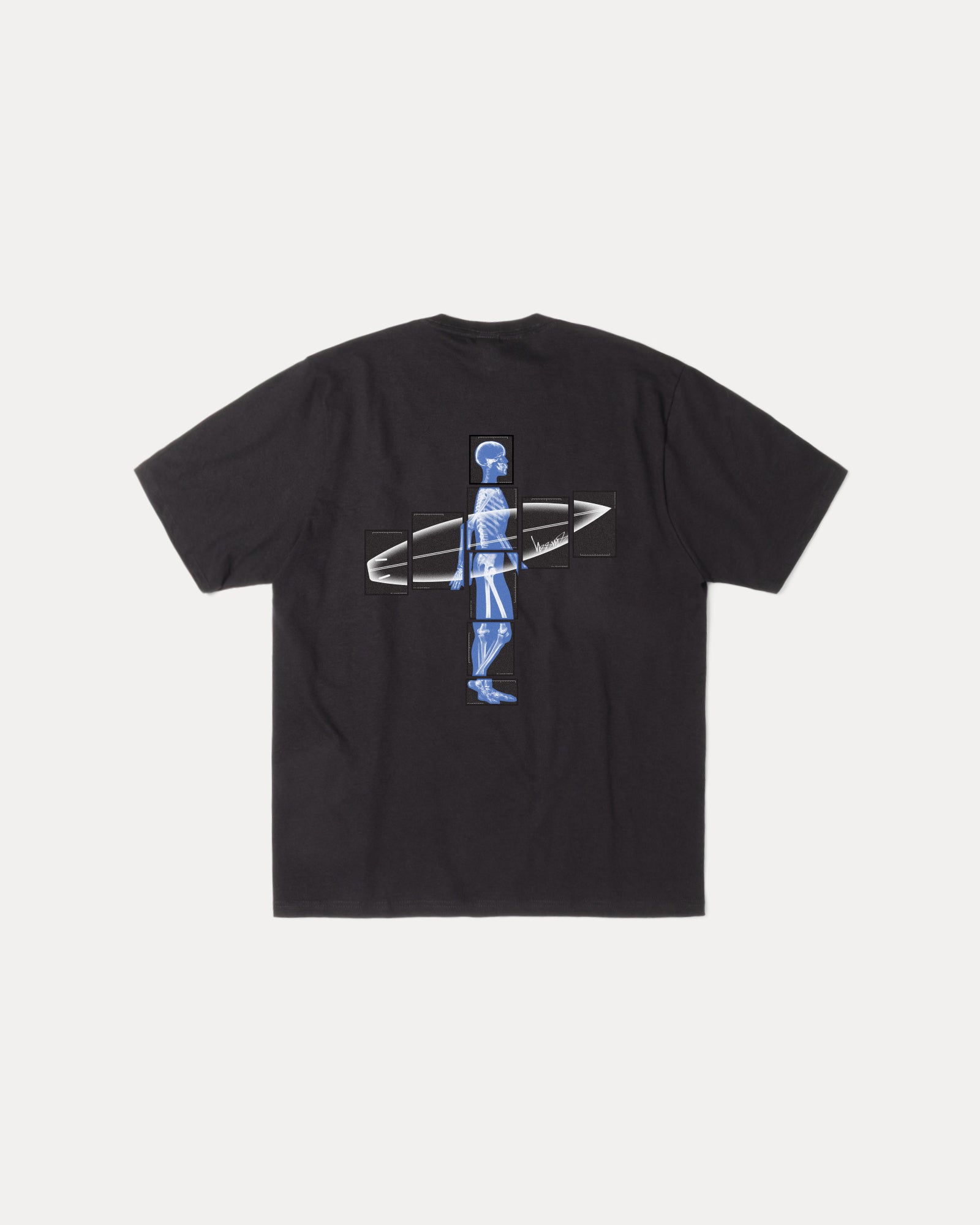 Body Scan Tee Mens Short Sleeve In Black