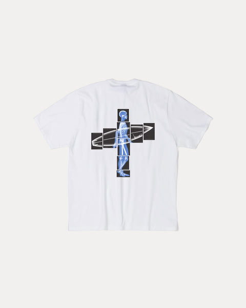 Body Scan Tee Mens Short Sleeve In White