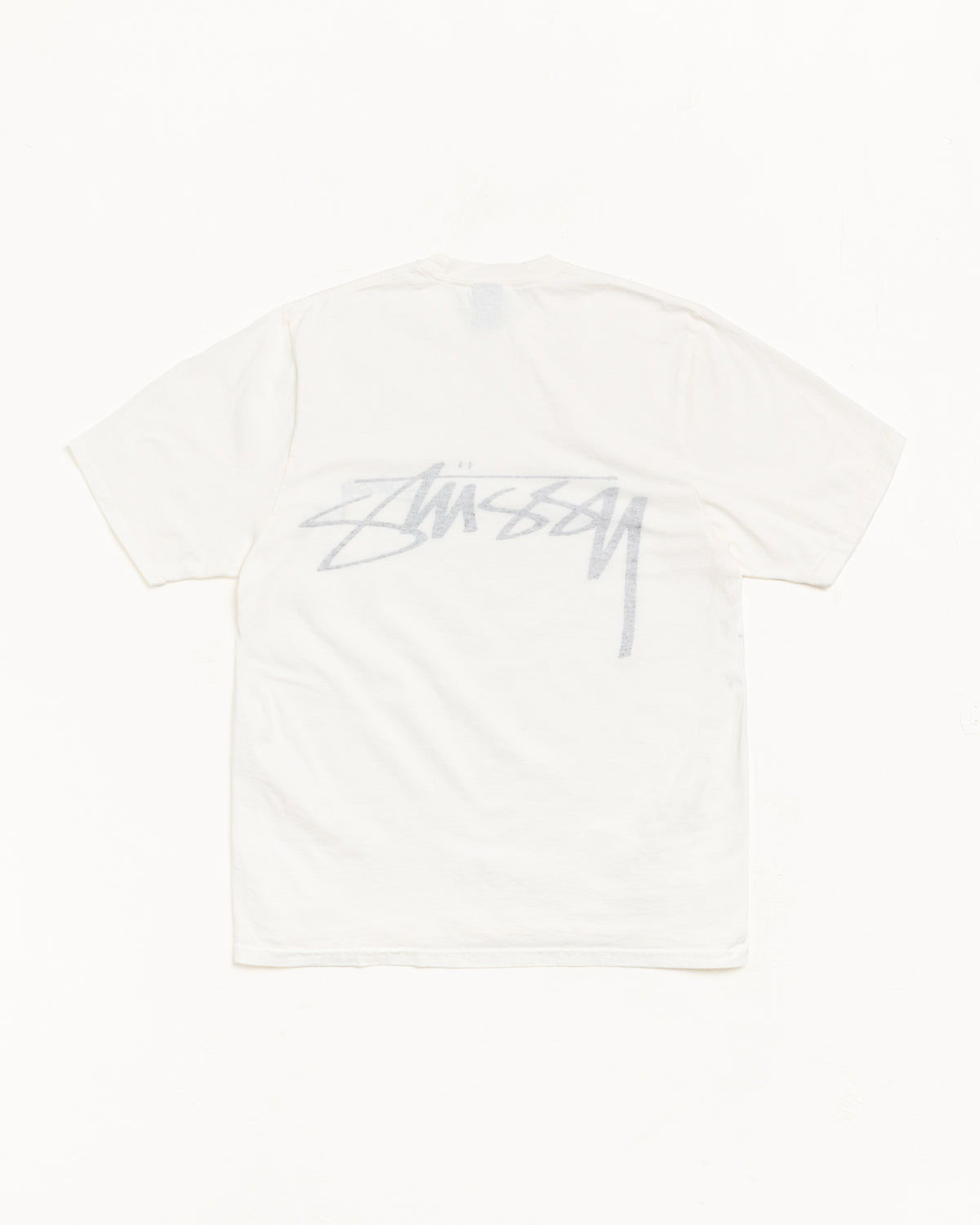 Smooth Reverse Tee Pigment Dyed – Natural | Tees | Stüssy