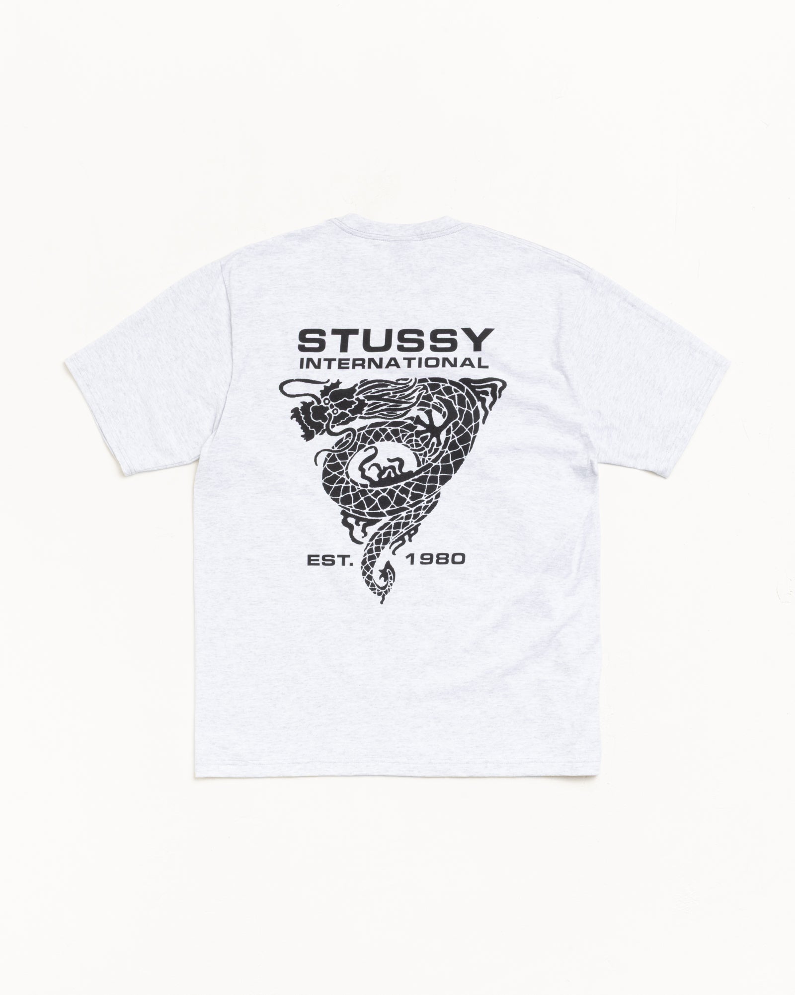 Dragon Tee – Ash Heather | Tees | Stüssy