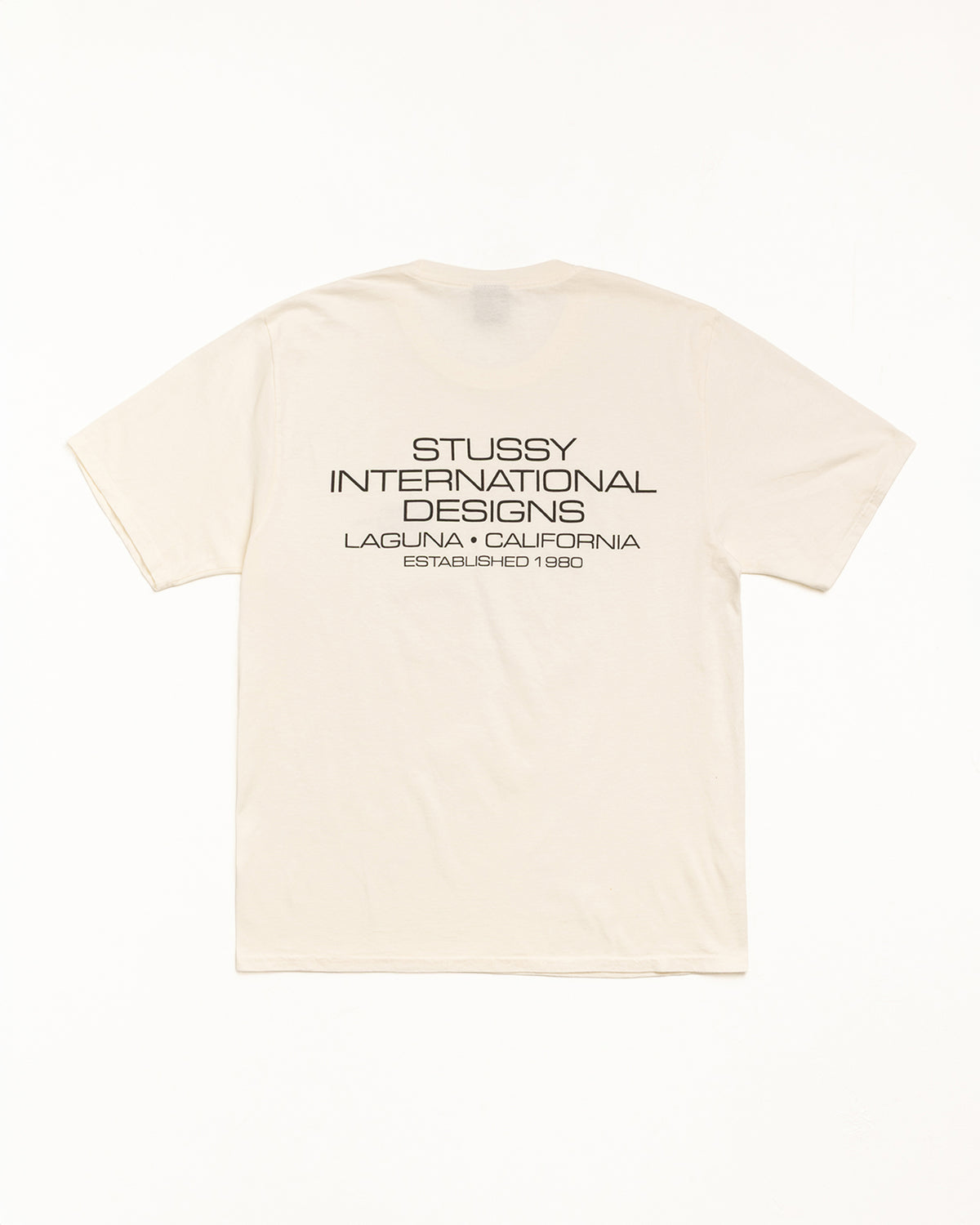 International Design Tee Pigment Dyed – Natural | Tees | Stüssy