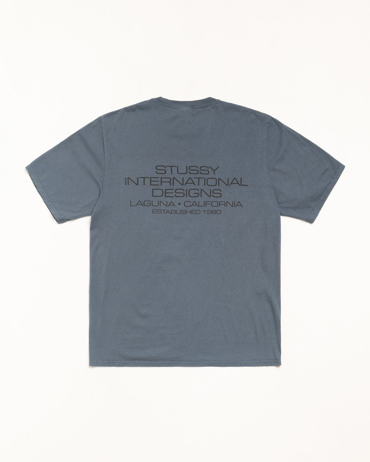International Design Tee Pigment Dyed – Navy | Tees | Stüssy