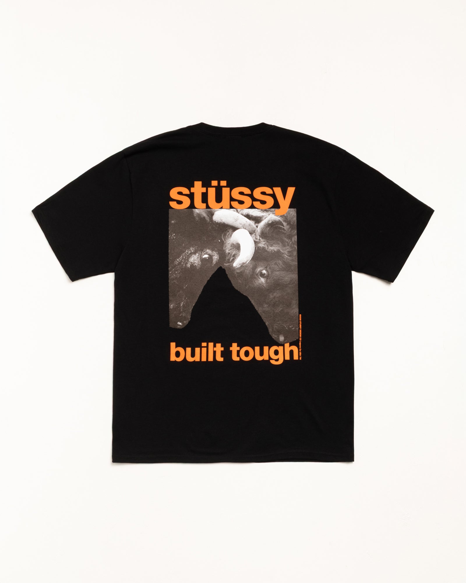 Built Tough Tee – Black | Tees | Stüssy