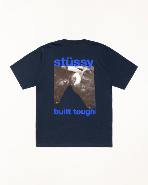 Built Tough Tee Mens Short Sleeve In Navy