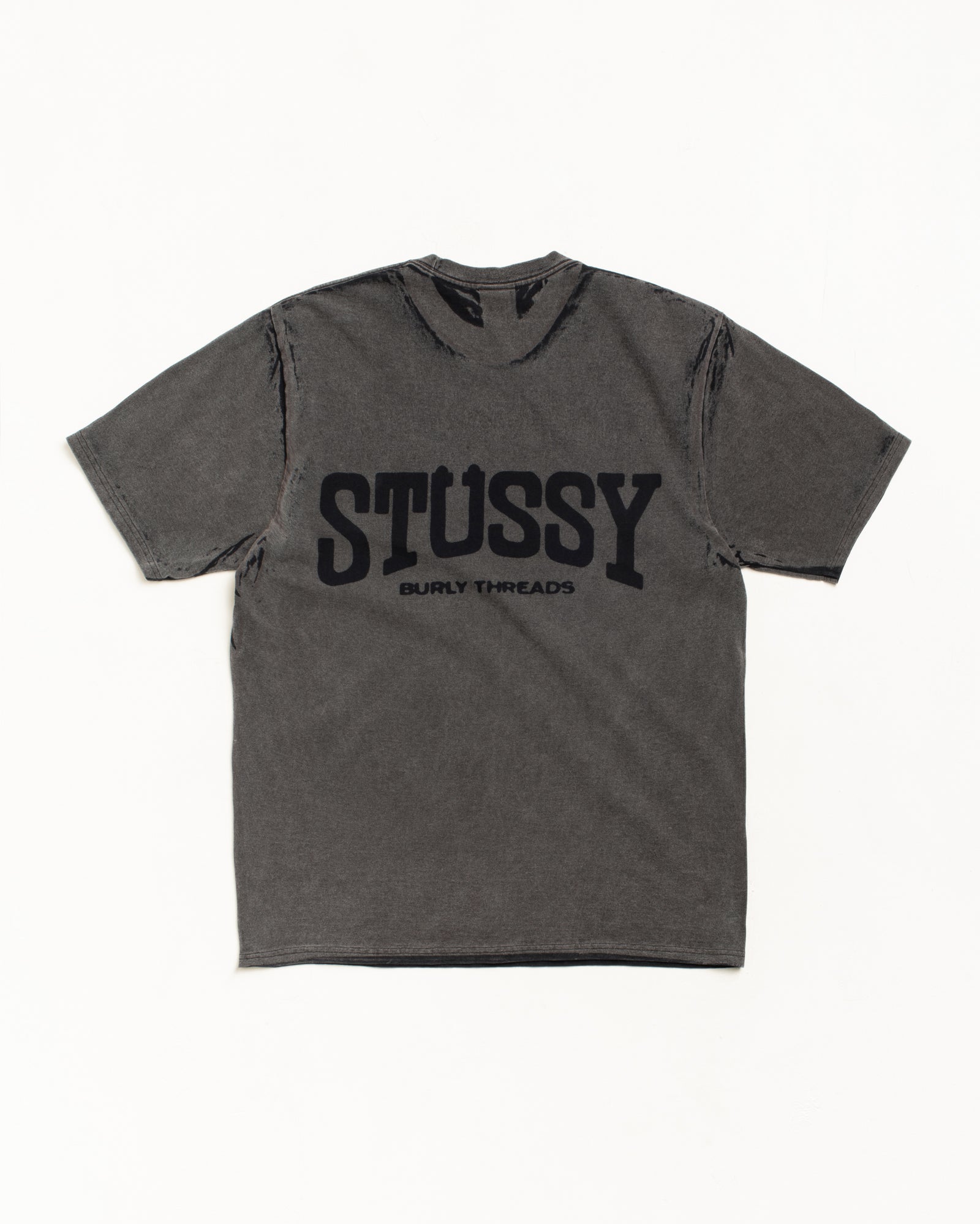 Burly Stone Washed Tee – Black | Tees | Stüssy Burly Stone Washed Tee – Black | Tees | Stüssy