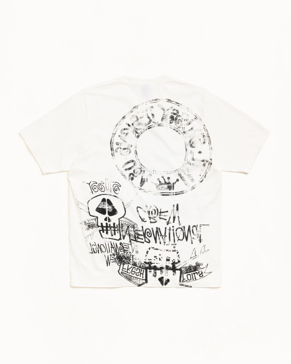 Skulls Tee Pigment Dyed – Natural | Tees | Stüssy