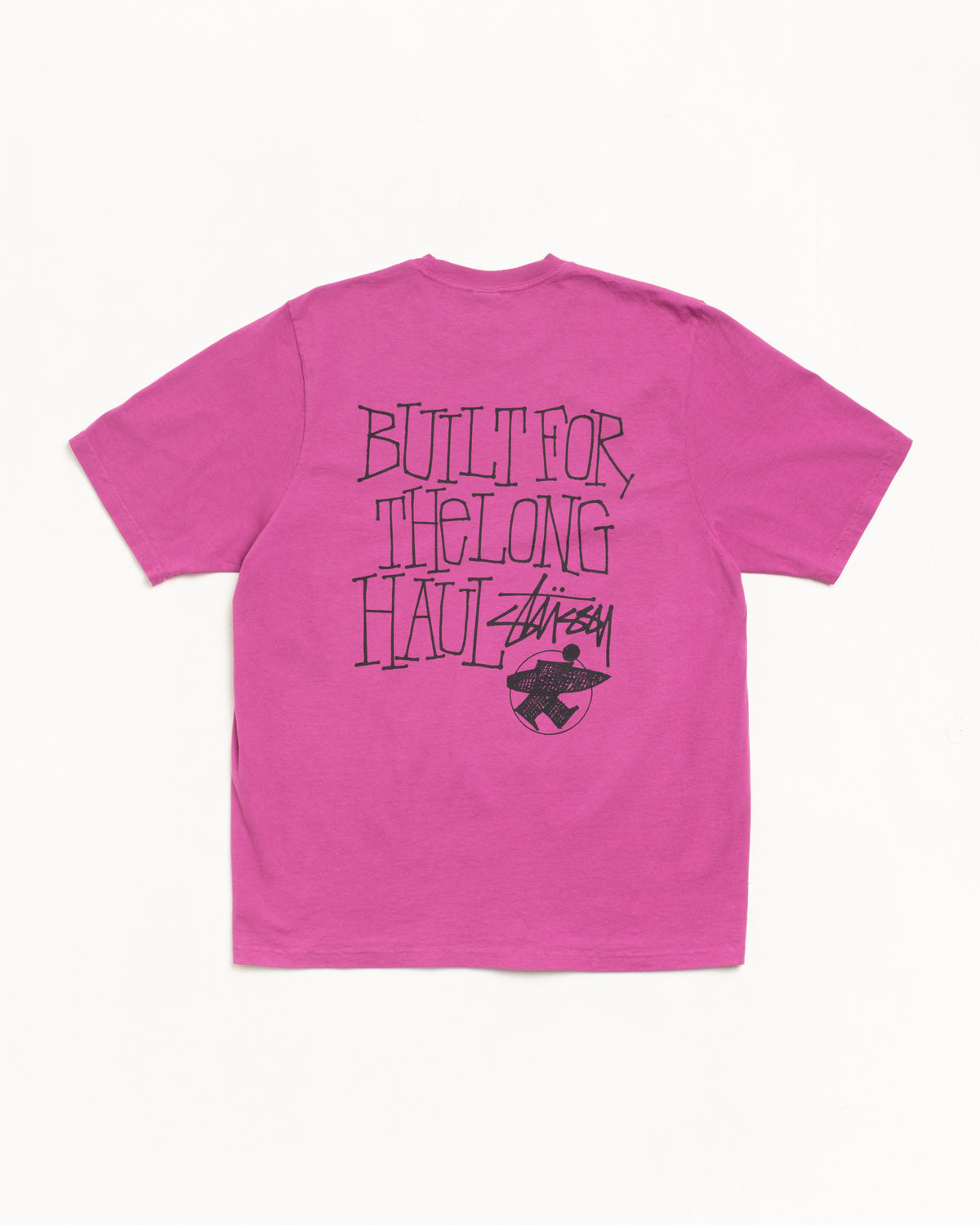 Long Haul Tee Pigment Dyed – Berry | Tees | Stüssy