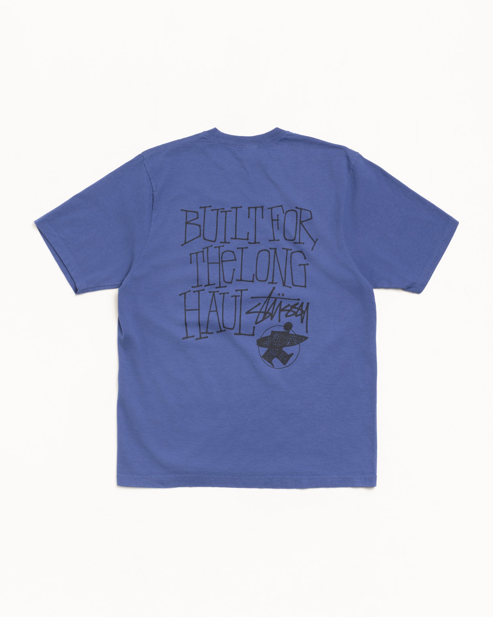 Long Haul Tee Pigment Dyed – Indigo | Tees | Stüssy