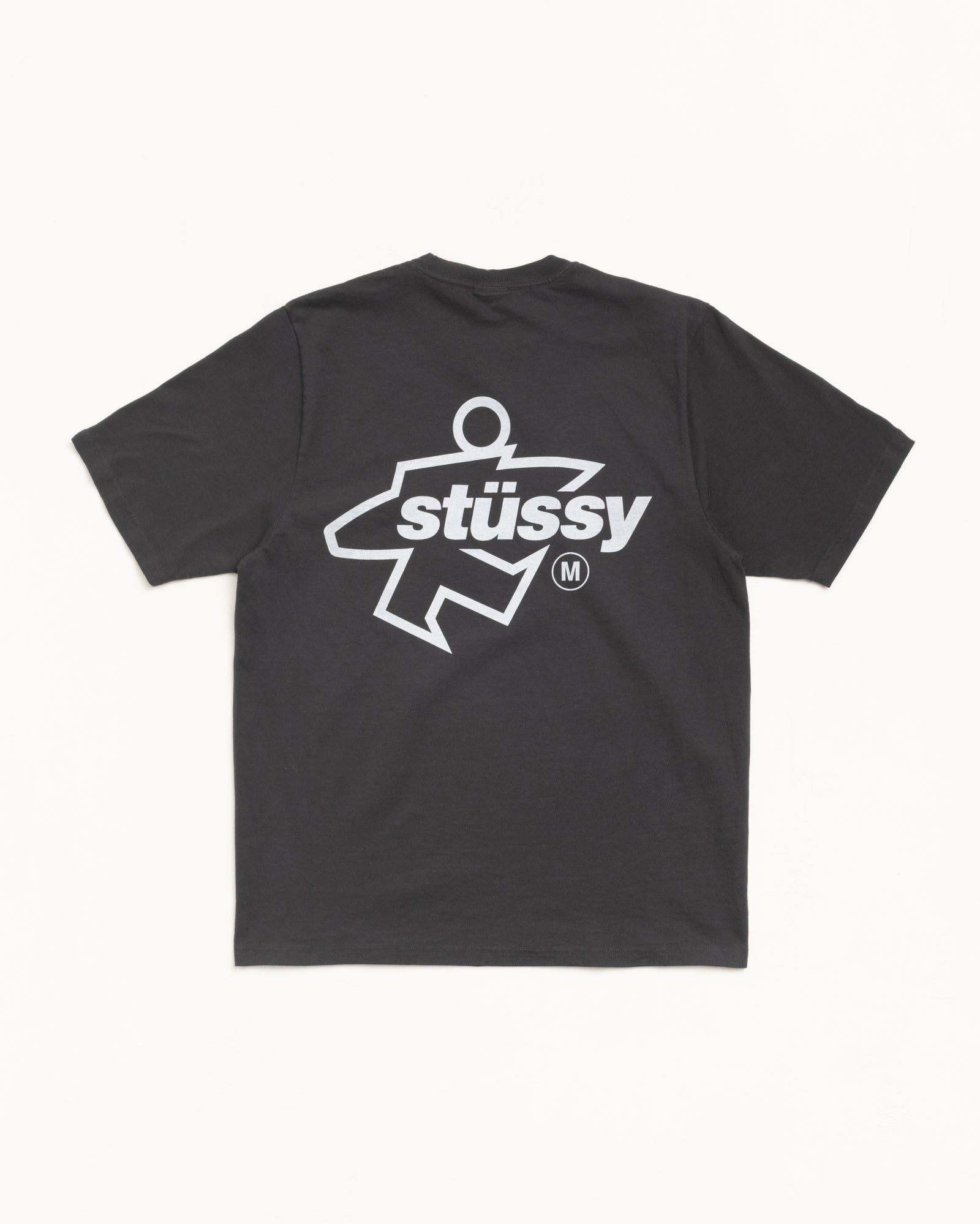 Stüssy ダークグレー ロゴ刺繍 シャツ Lサイズ STUSSY（ステューシー）の「(ステューシー) STUSSY Tシャツ 半袖 男女