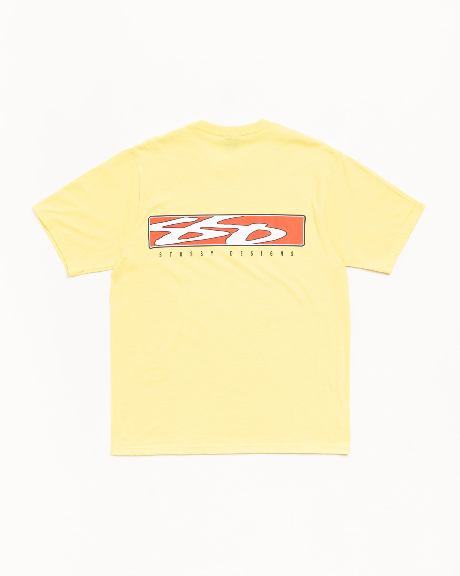 S Box Tee Mens Short Sleeve In Lemon