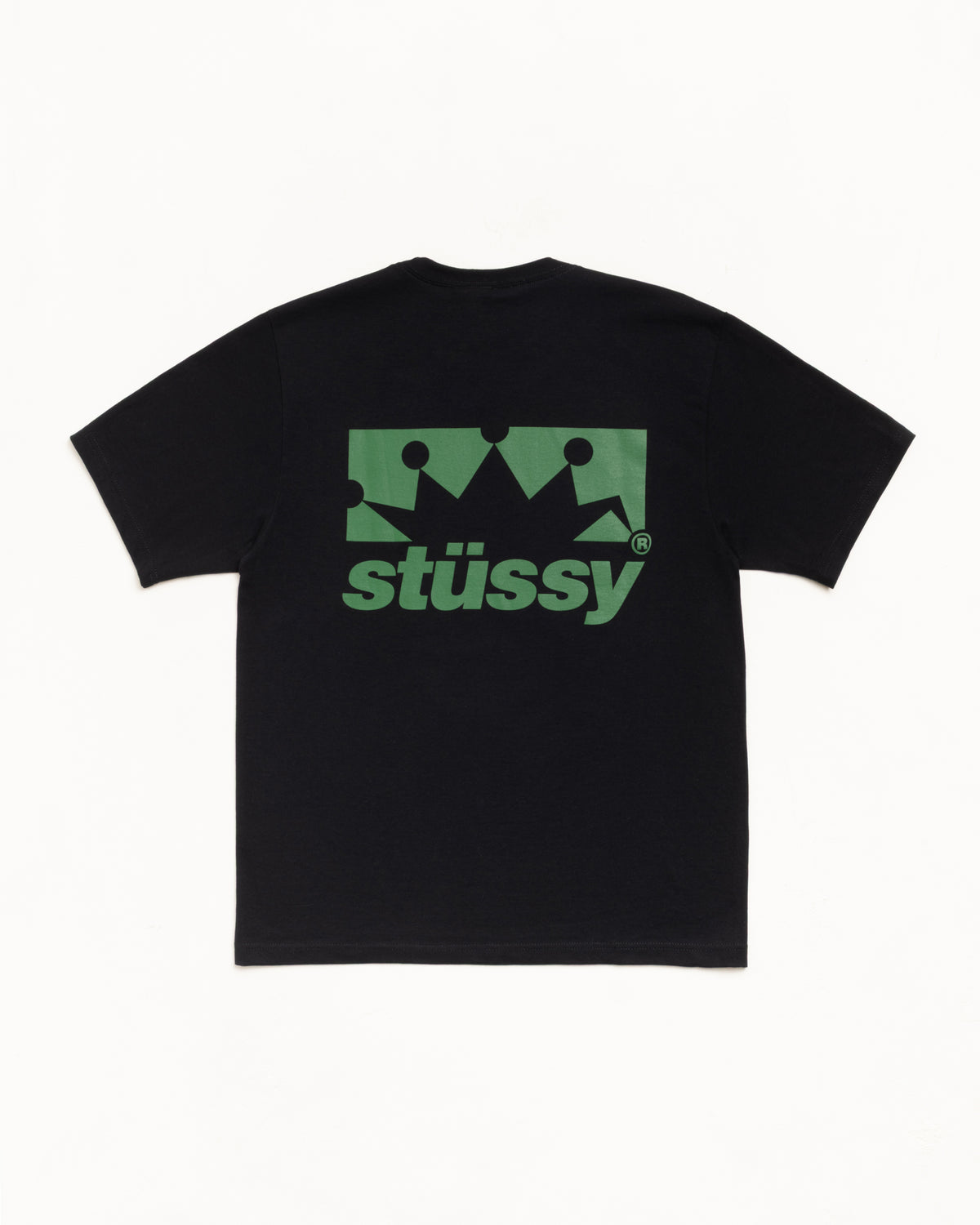 Box Crown Tee – Black | Tees | Stüssy