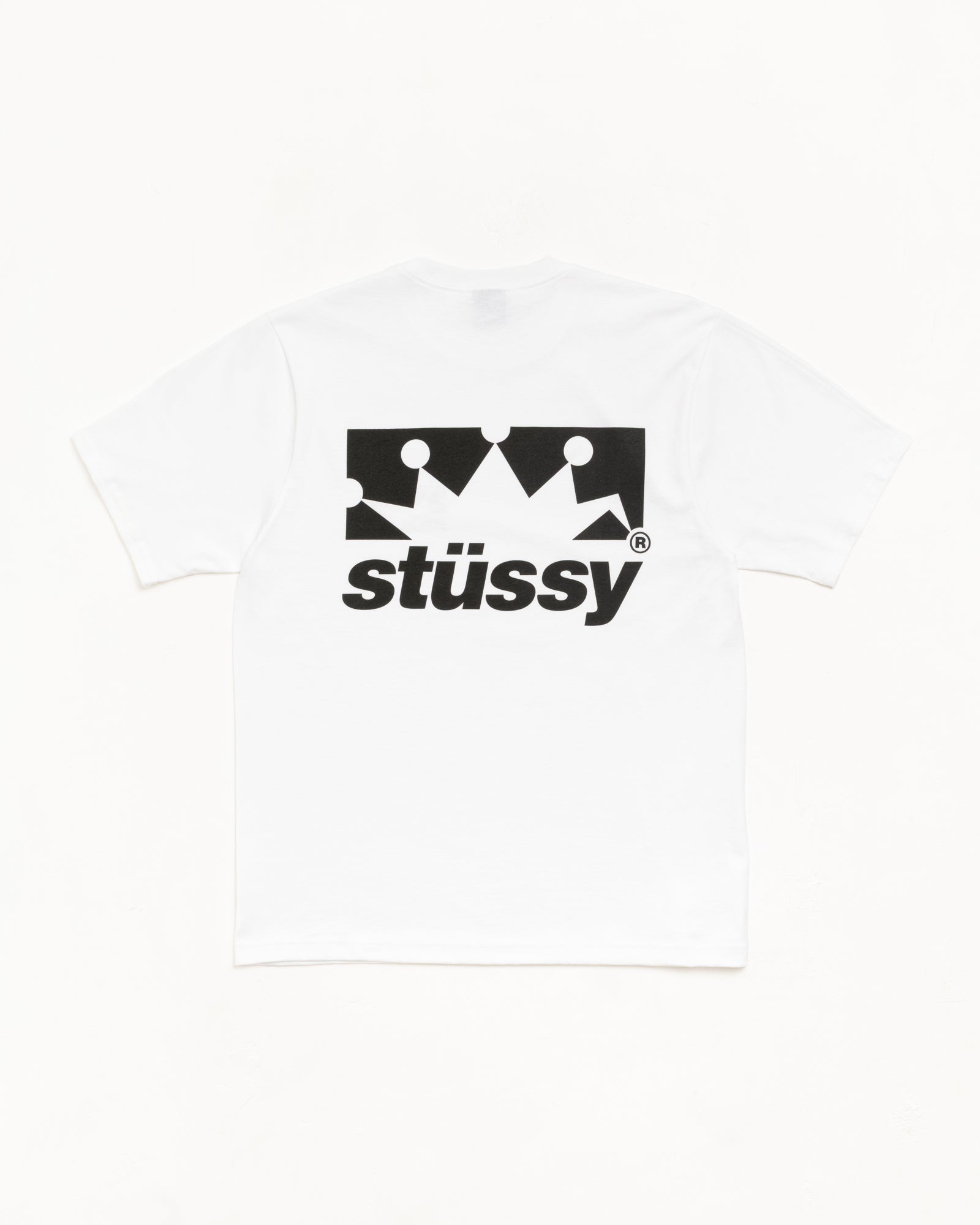 Box Crown Tee – White | Tees | Stüssy