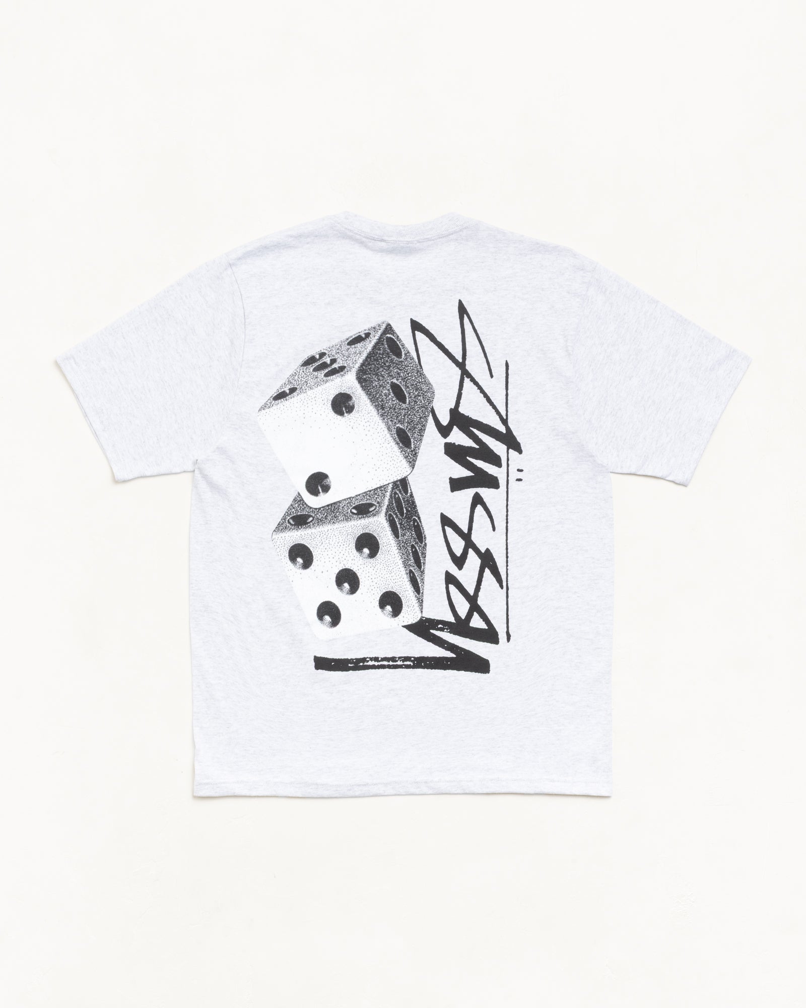 Tall Dice Tee – Ash Heather | Tees | Stüssy