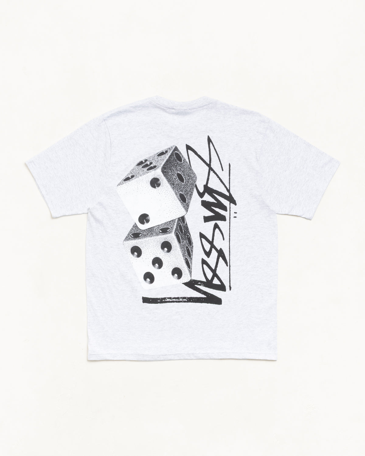 Tall Dice Tee – Ash Heather | Tees | Stüssy