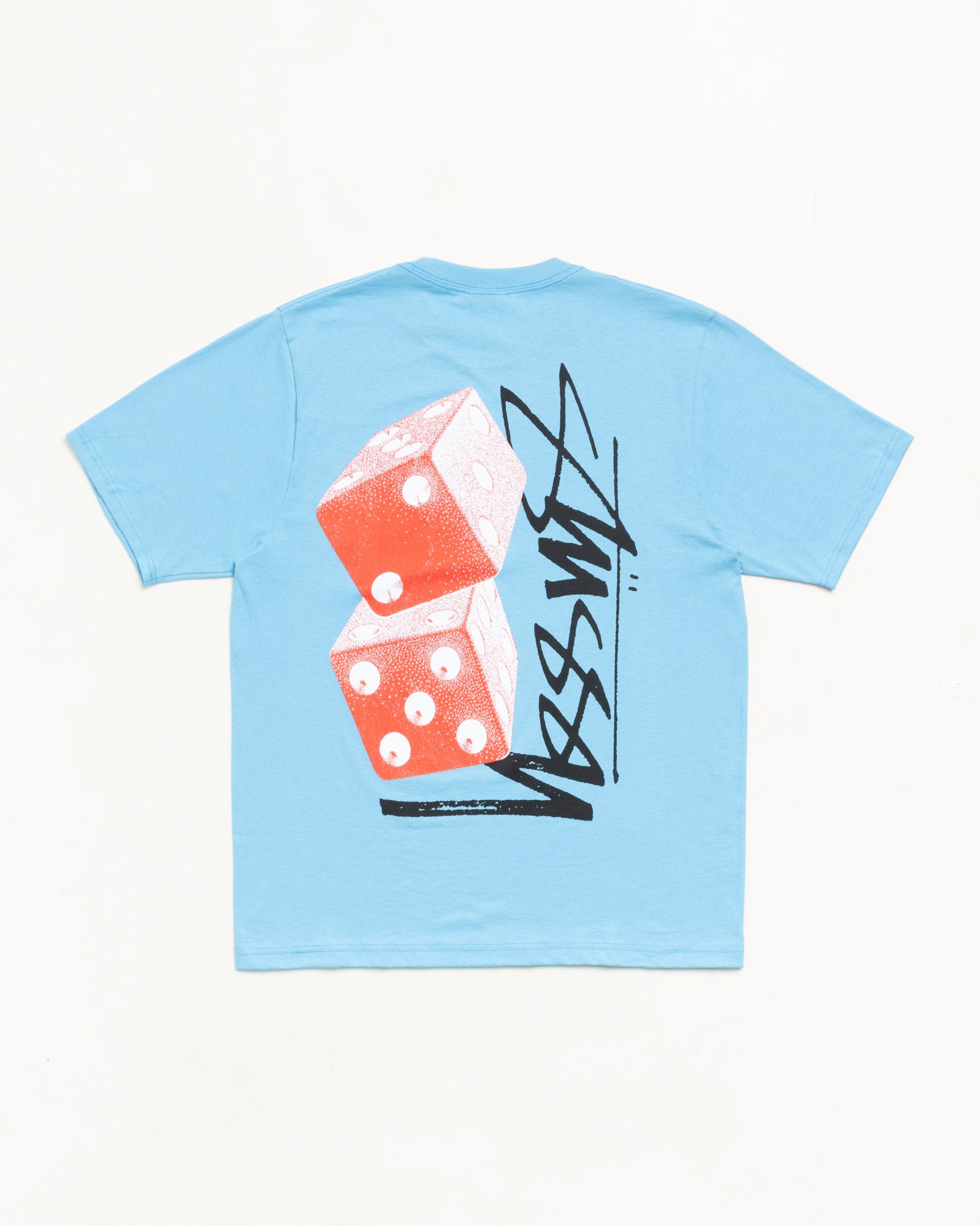 Tall Dice Tee – Sky Blue | Tees | Stüssy