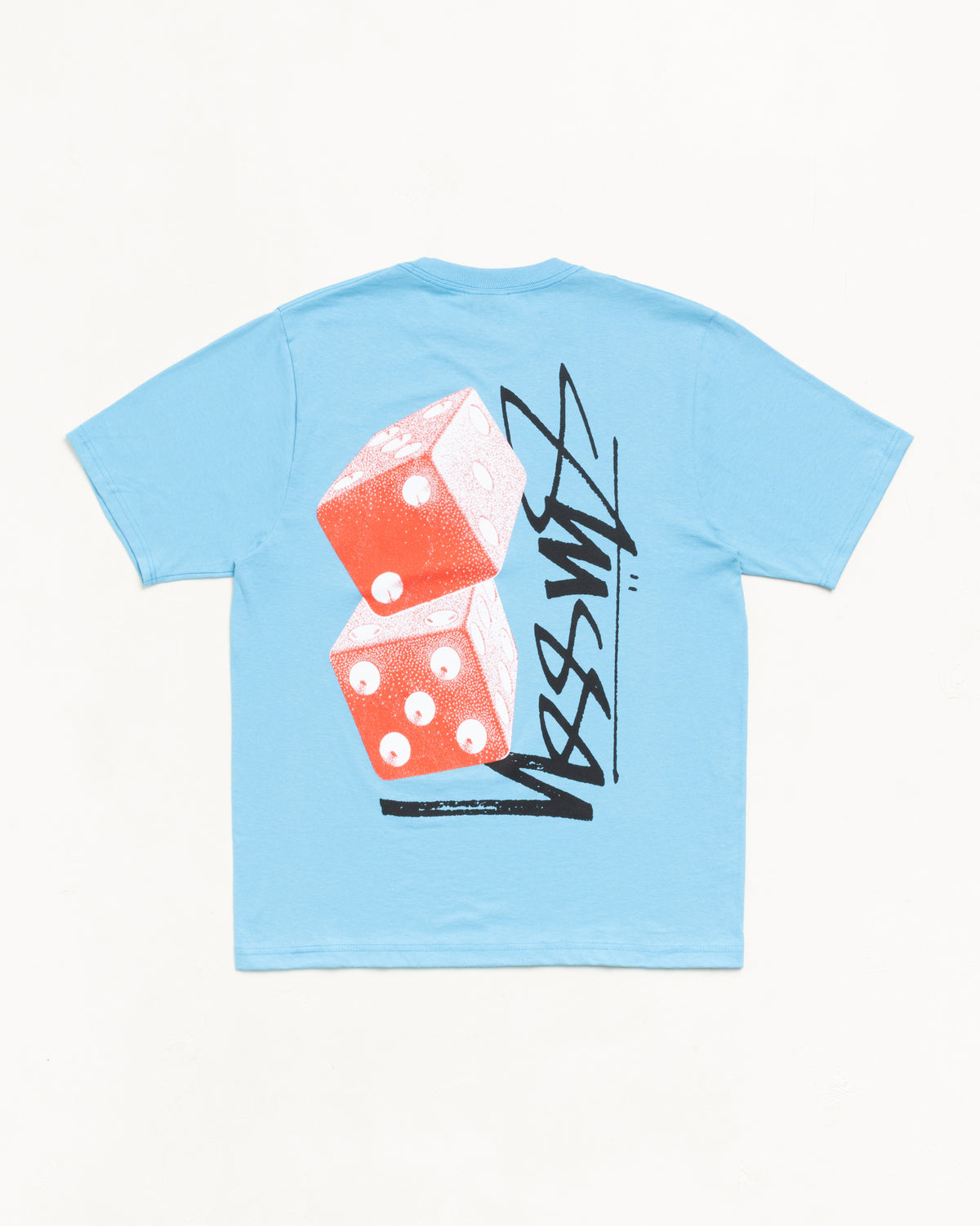 Tall Dice Tee – Sky Blue | Tees | Stüssy