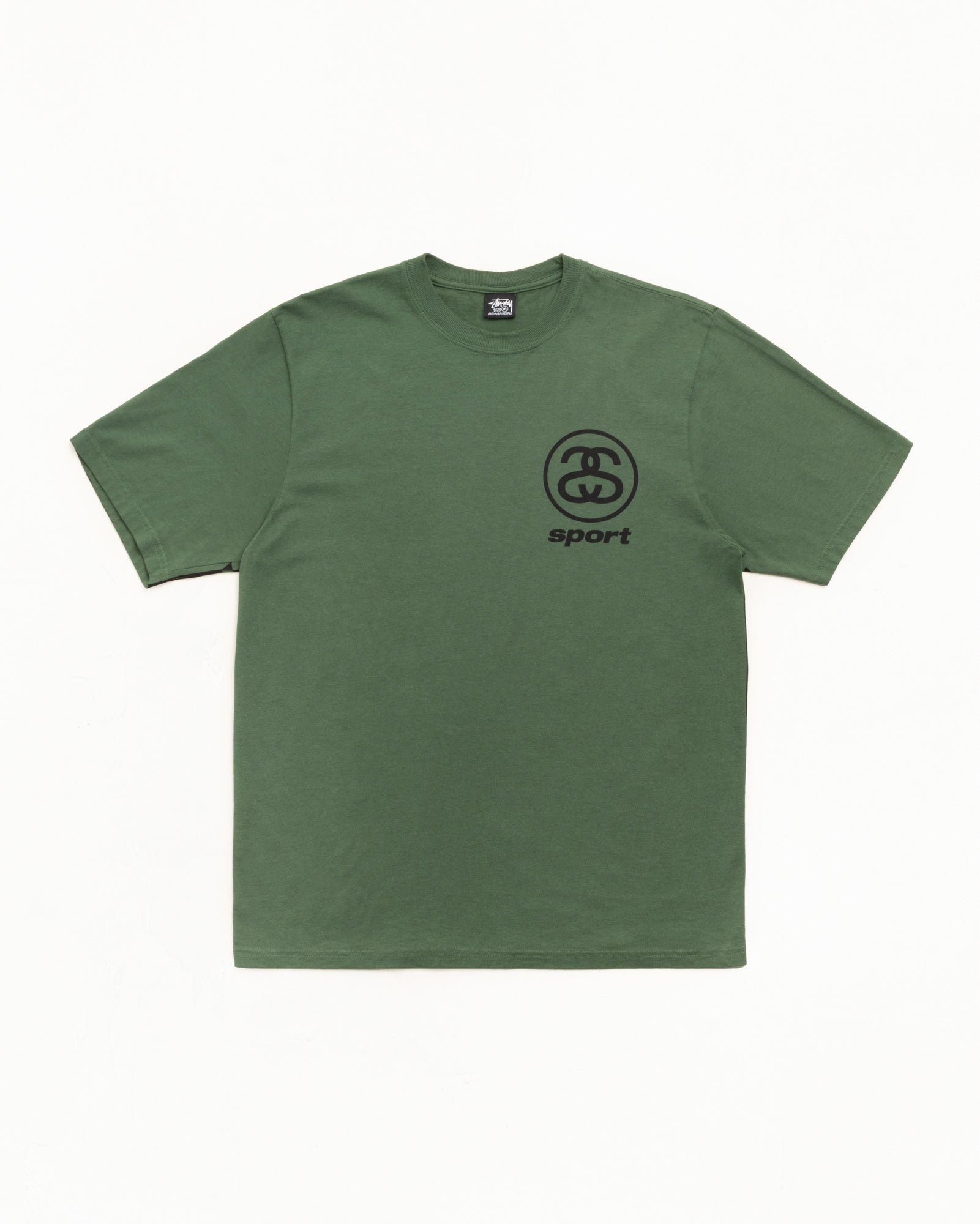 Link Sport Pig. Dyed Tee Unisex Short Sleeve In Pine