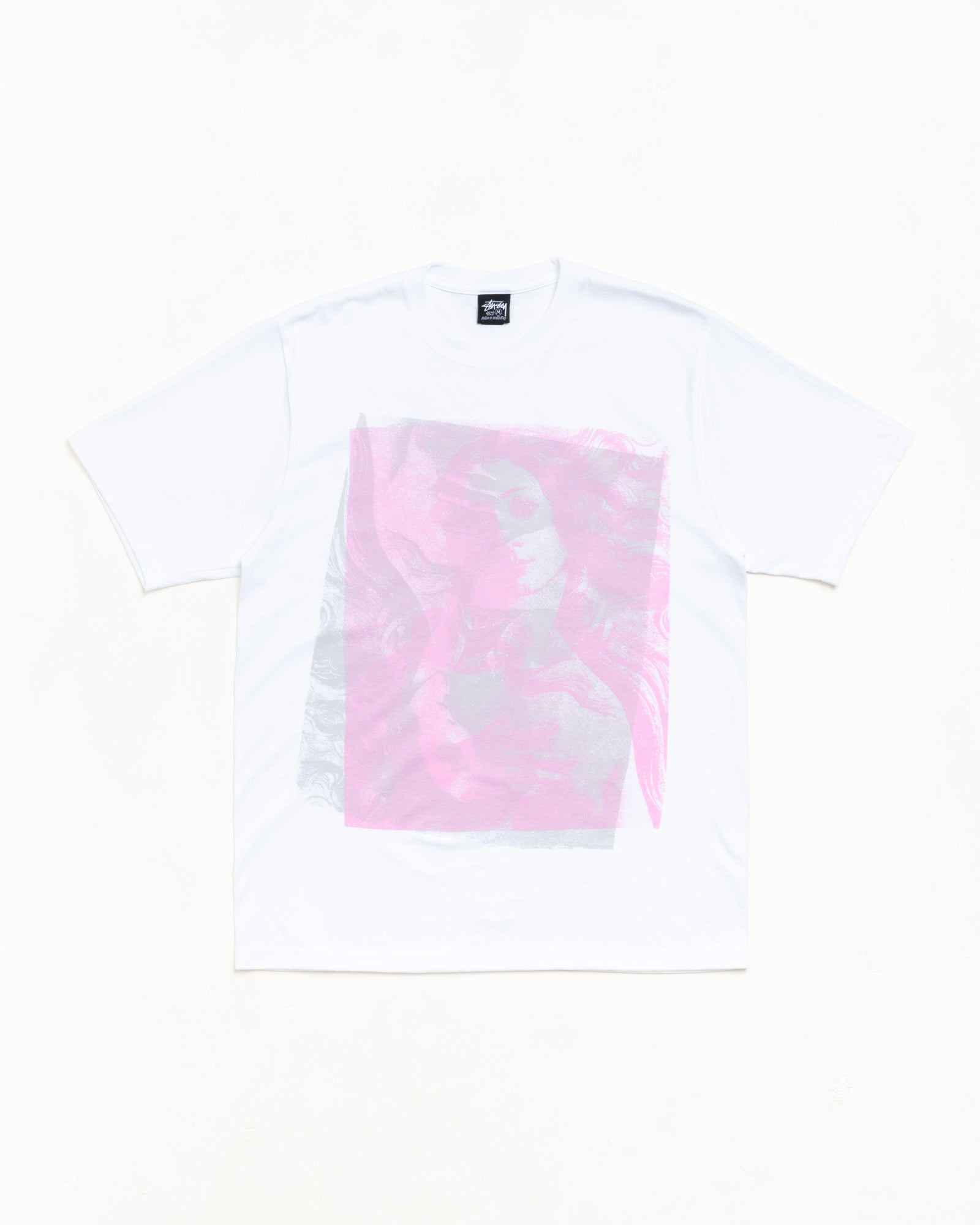 Double Venus Tee Unisex Short Sleeve in White