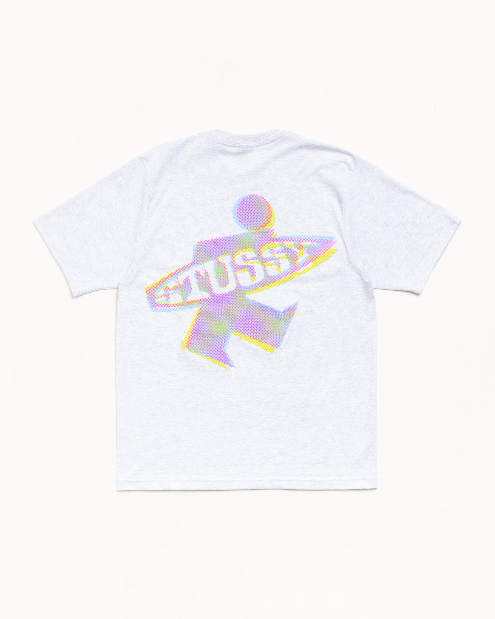 Dot Surf Puff Print Tee – Ash Heather | Tees | Stüssy