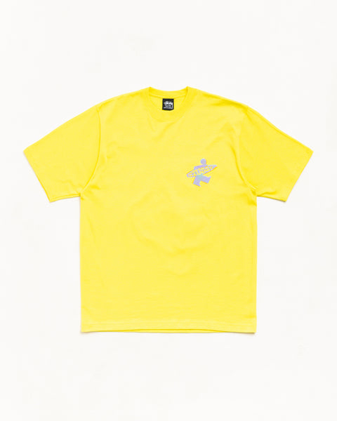 Dot Surf Tee Unisex Short Sleeve In Lemon