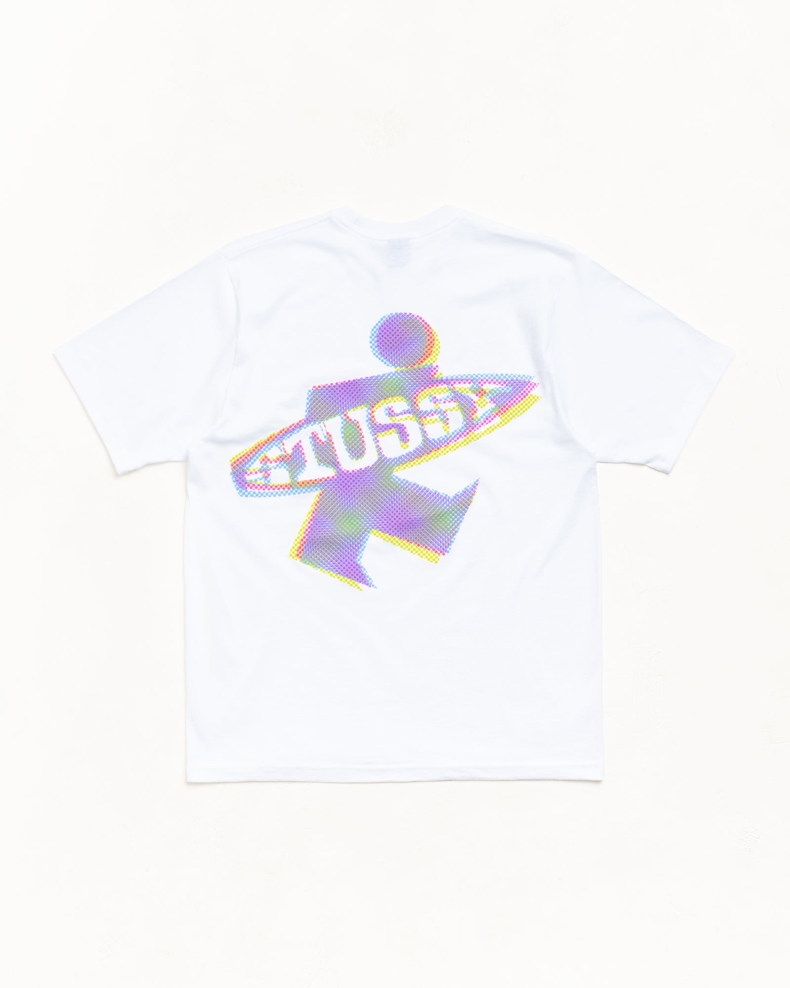 Dot Surf Puff Print Tee – White | Tees | Stüssy
