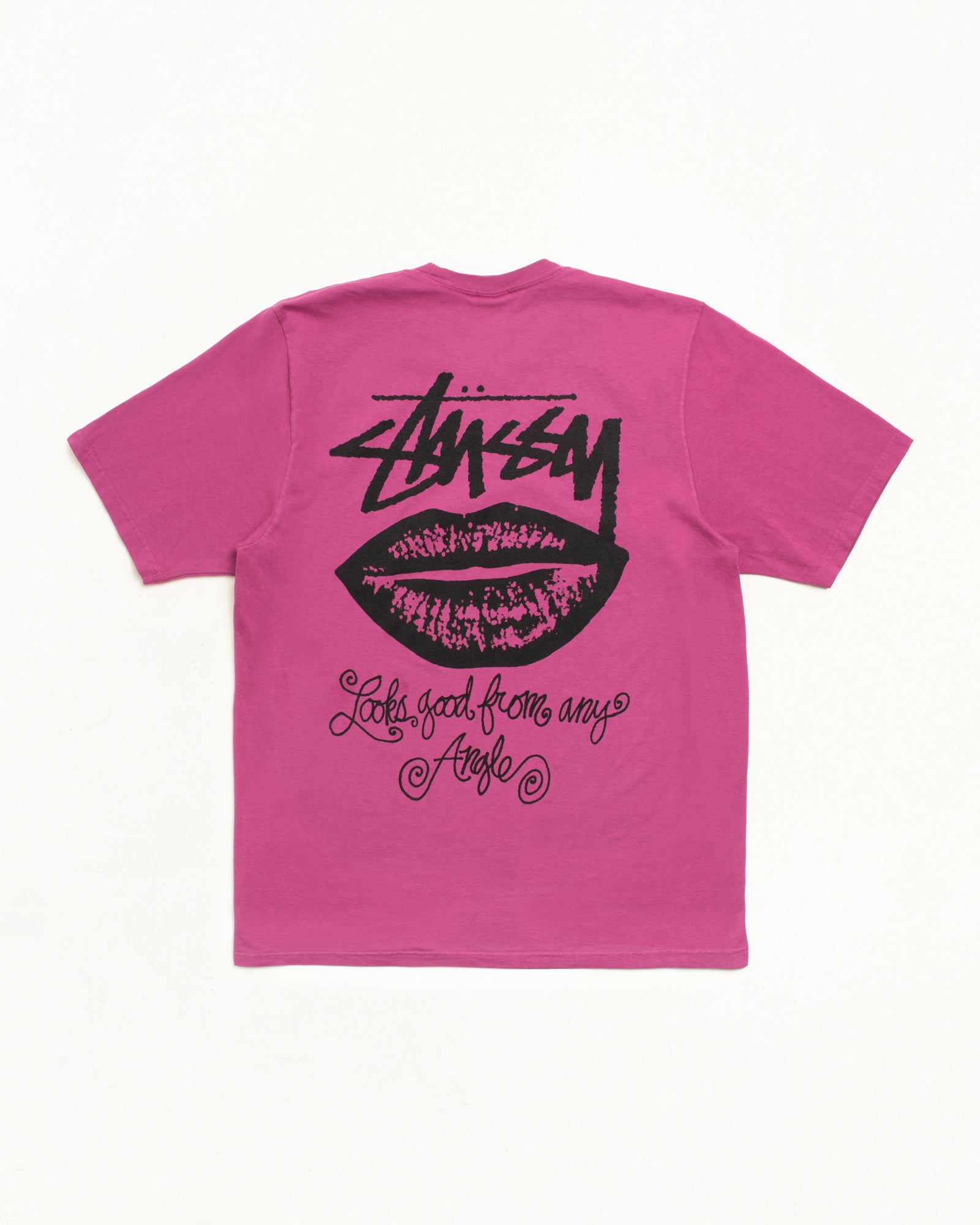 Stussy ピンク 肖像画 Tシャツ M Long Haul Tee Pigment Dyed – Berry | Tees | Stüssy