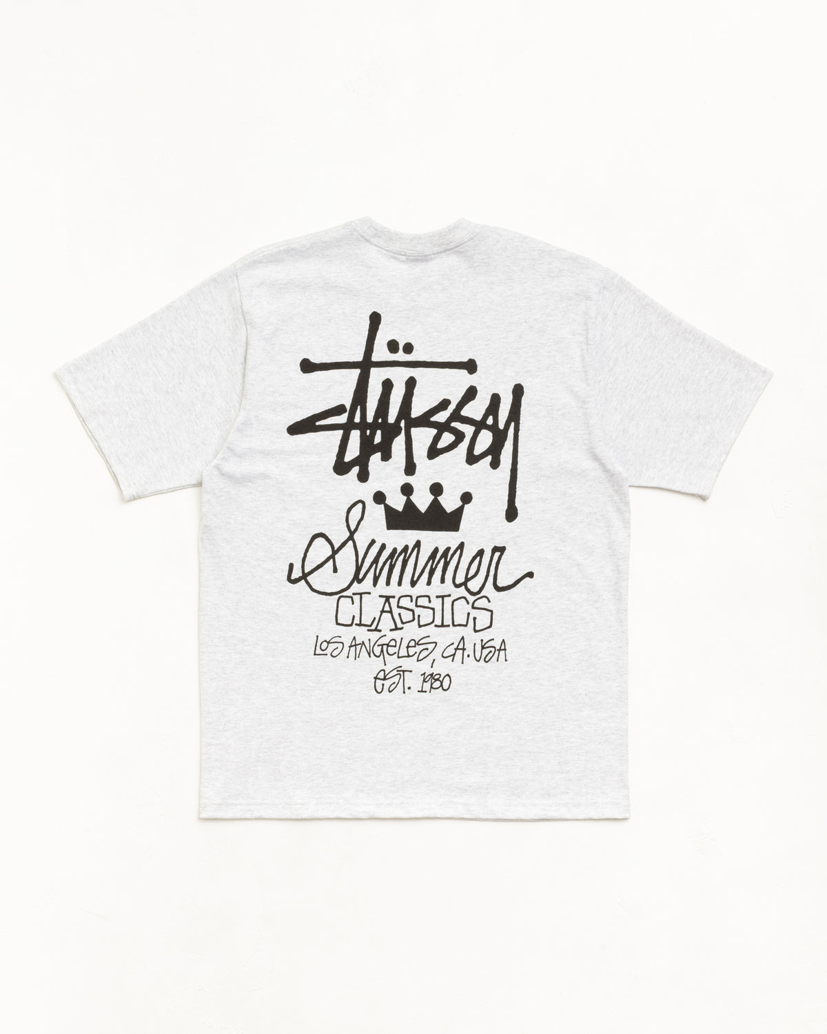 Summer Classics Tee – Ash Heather | Tees | Stüssy