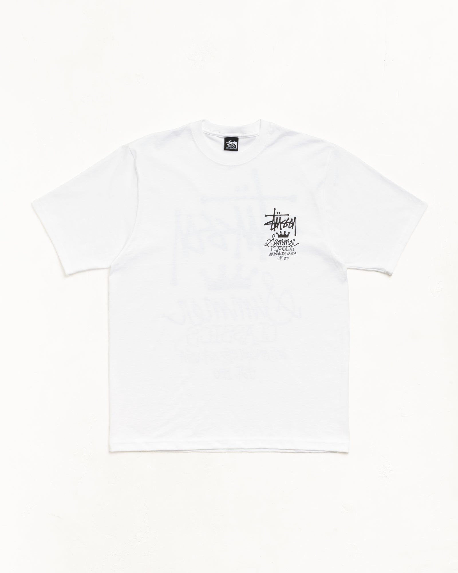 Summer Classics Tee Unisex Short Sleeve in White