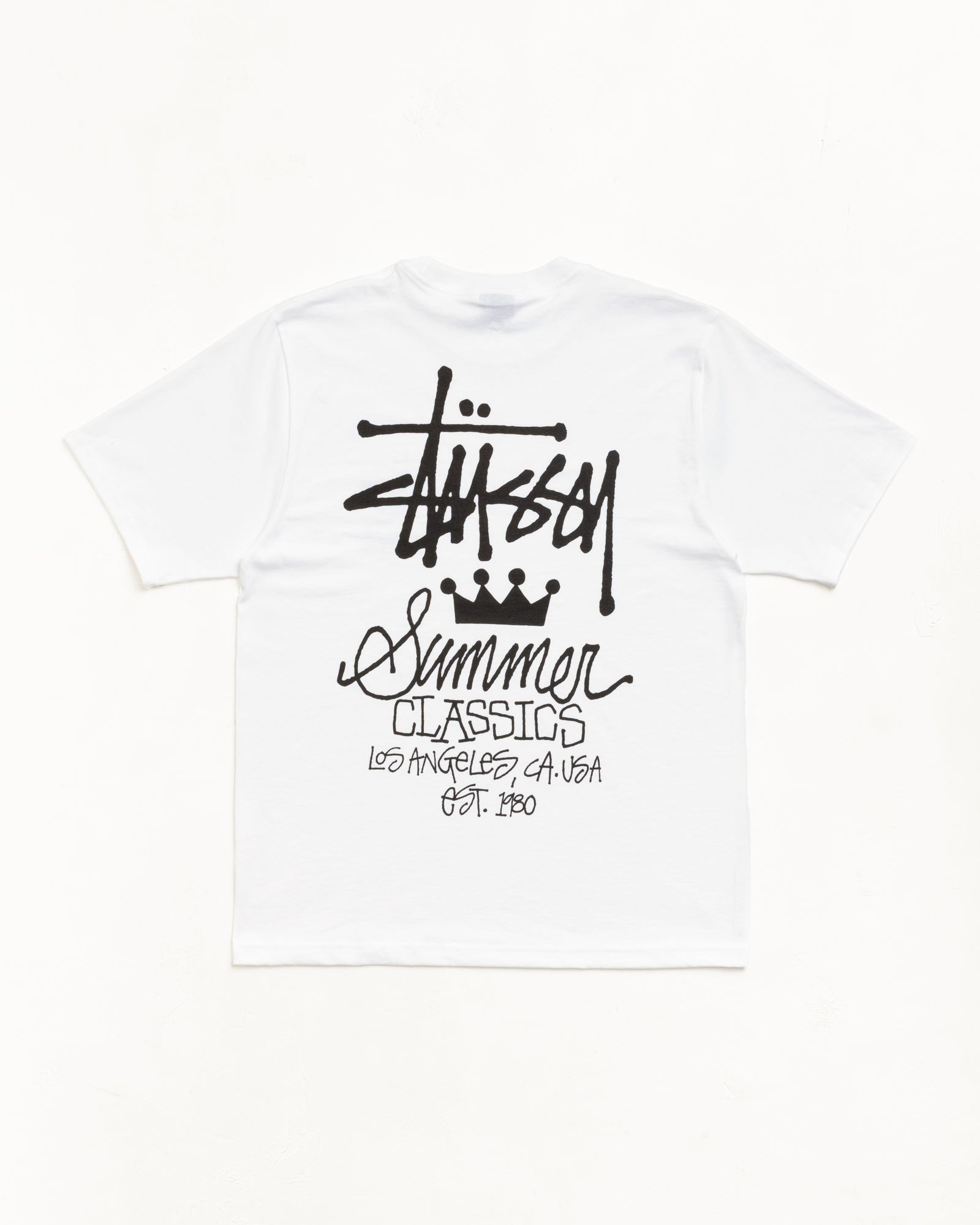 Summer Classics Tee Unisex Short Sleeve in White