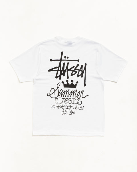 Summer Classics Tee Unisex Short Sleeve in White