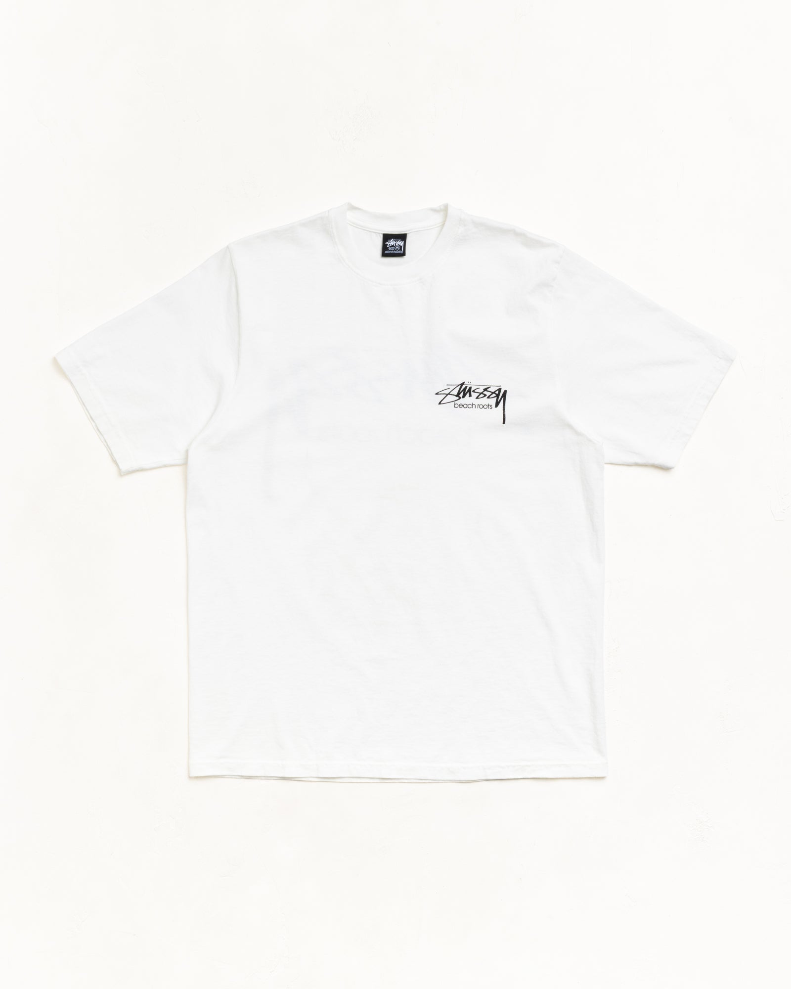 Beach Roots Pig. Dyed Tee Unisex Short Sleeve In Natural