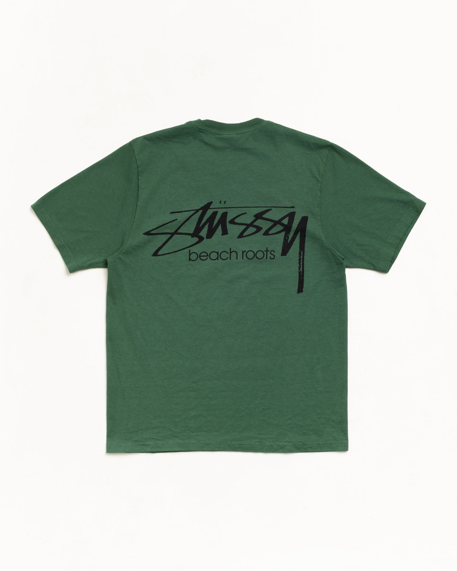 Beach Roots Pig. Dyed Tee Unisex Short Sleeve In Pine