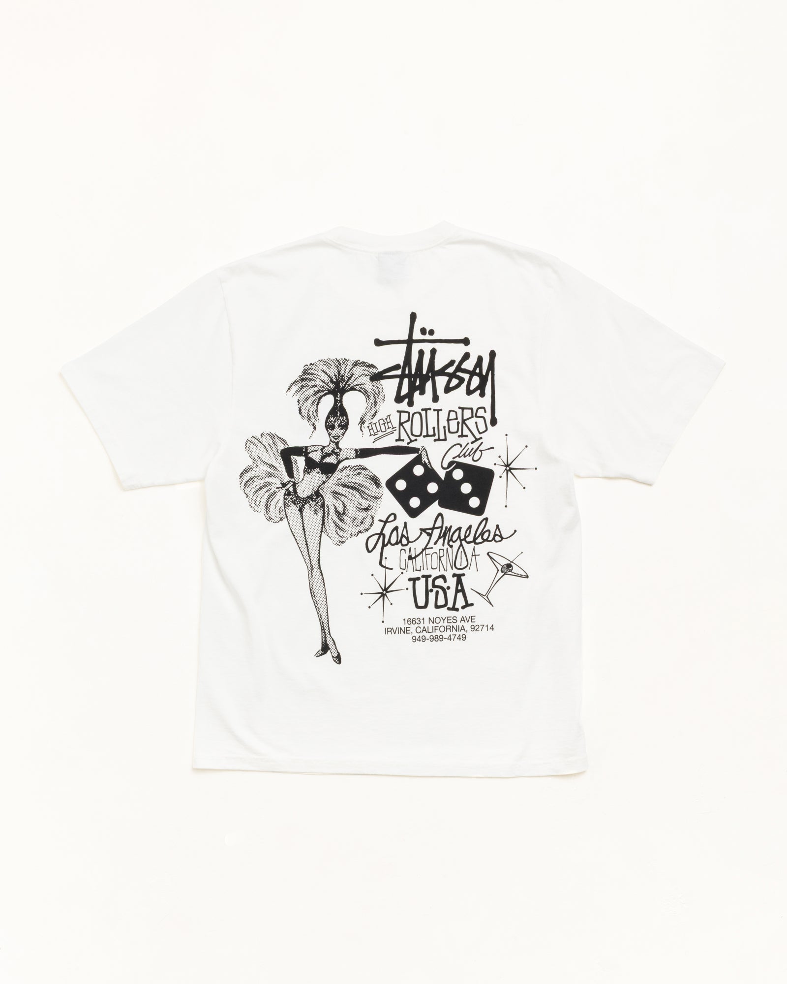 High Rollers Tee – Natural | Tees | Stüssy