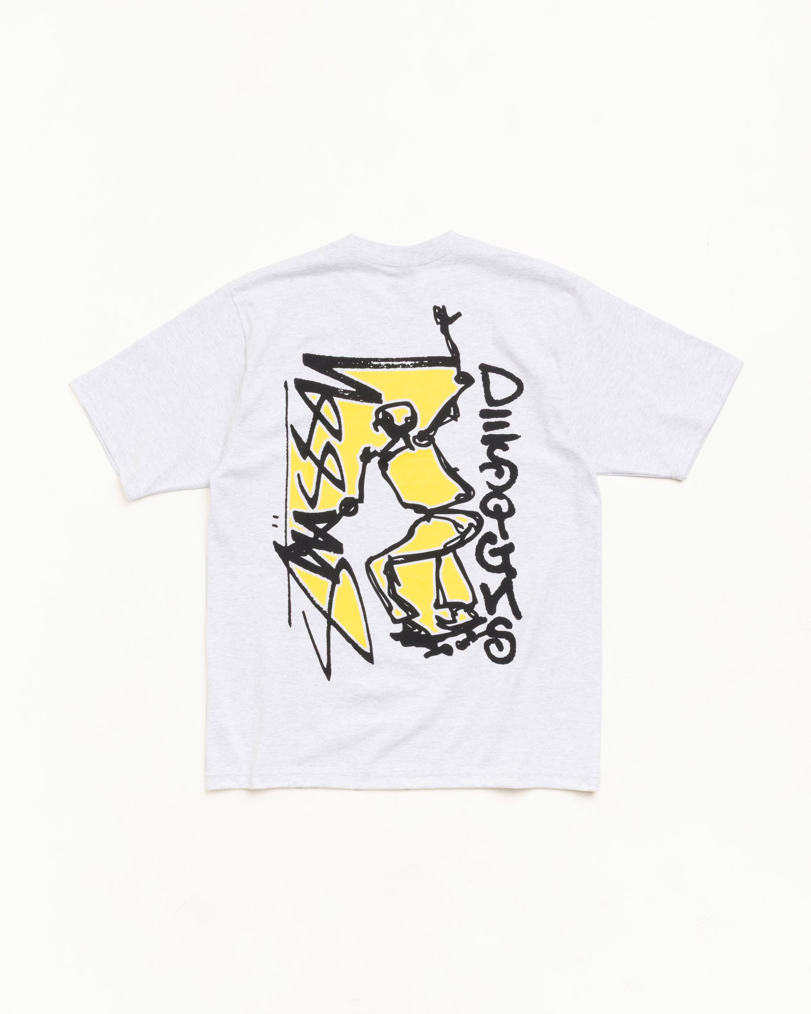 Smooth Sk8 Tee Unisex Short Sleeve In Ash Heather