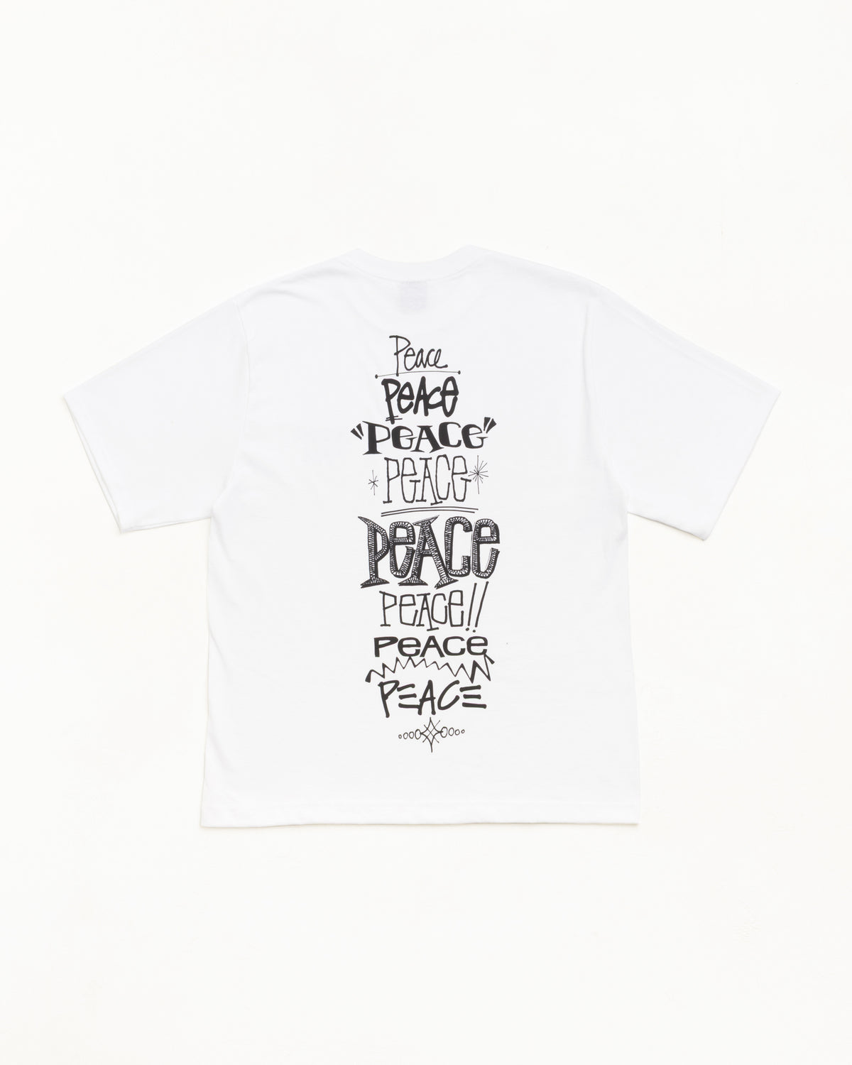 Peace Increased Tee - White | Tees | Stüssy