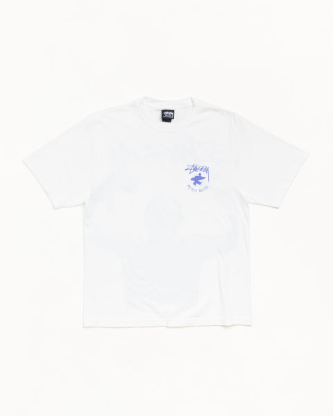 Stand Firm Pig. Dyed Tee Unisex Short Sleeve In Natural