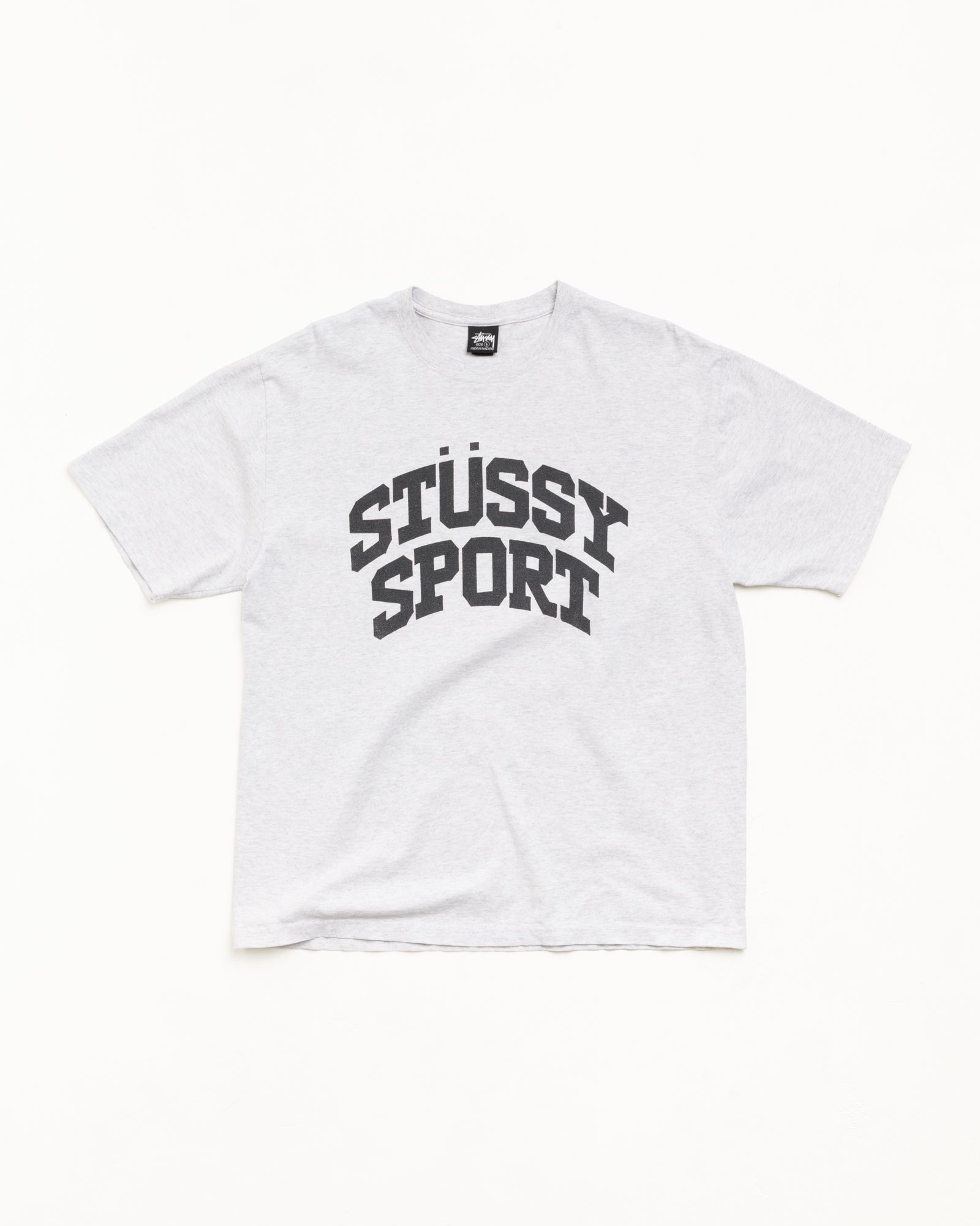 Block Sport Tee Unisex Short Sleeve In Ash Heather