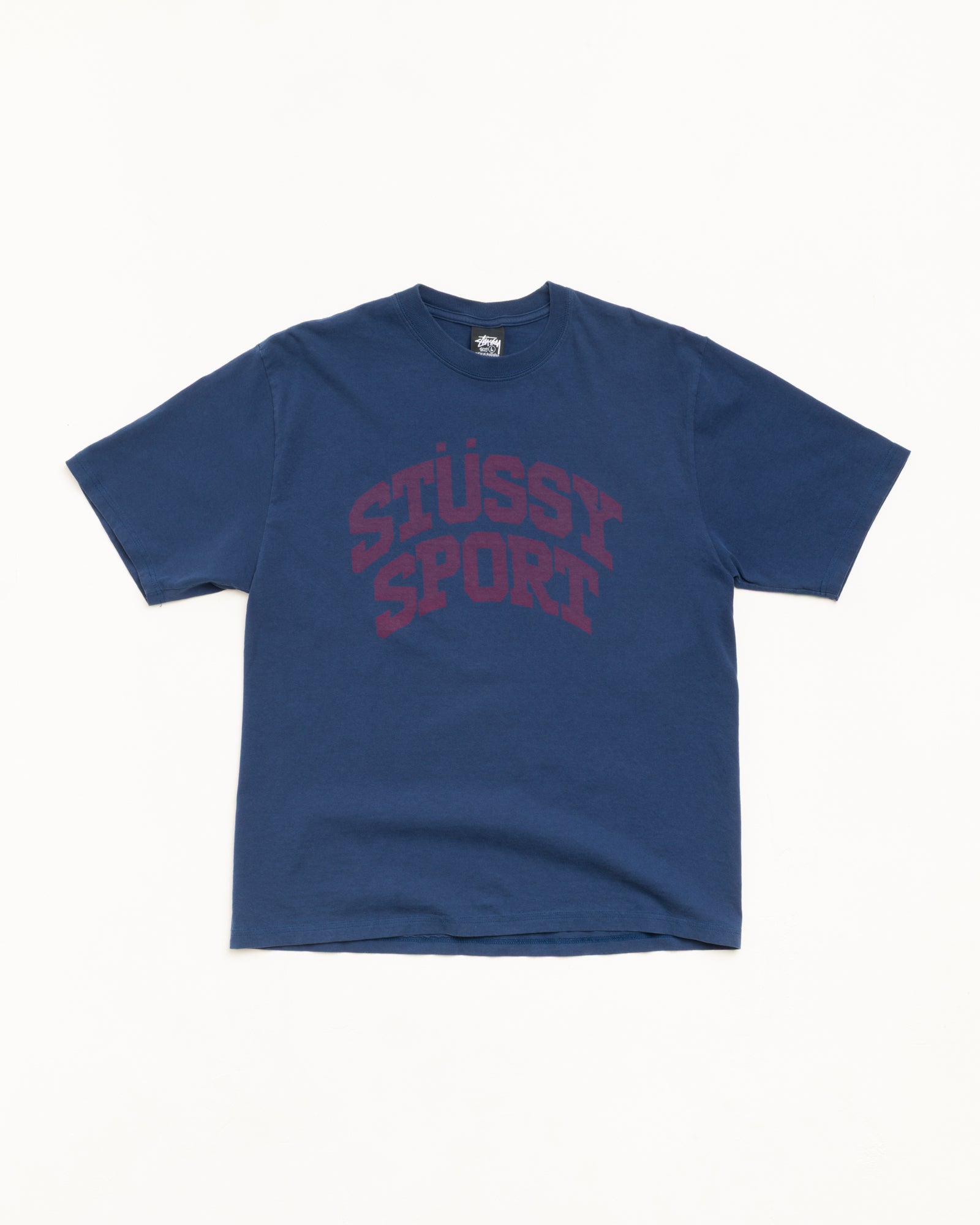 Block Sport Tee Unisex Short Sleeve In Navy