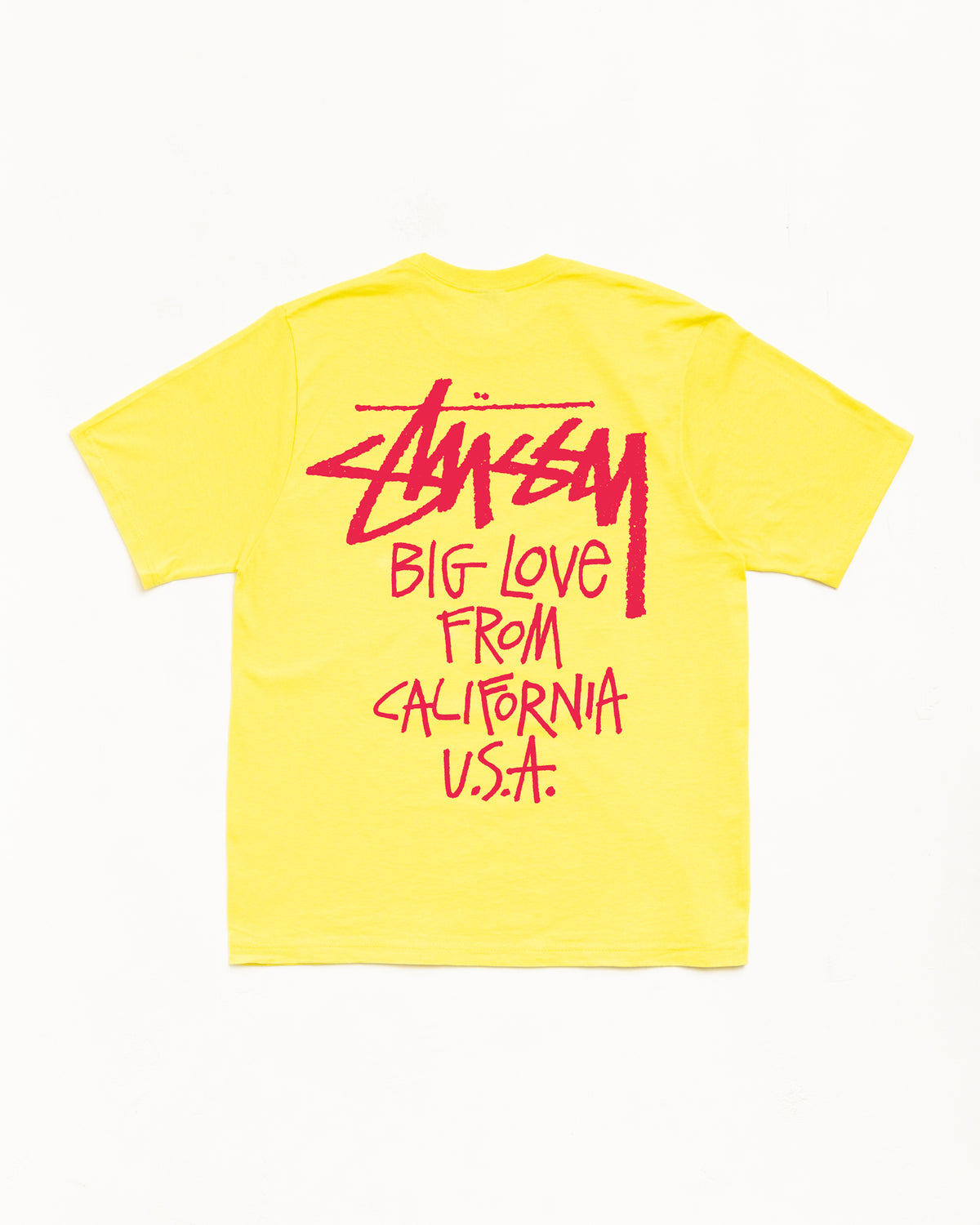 Big Love Tee – Lemon | Tees | Stüssy