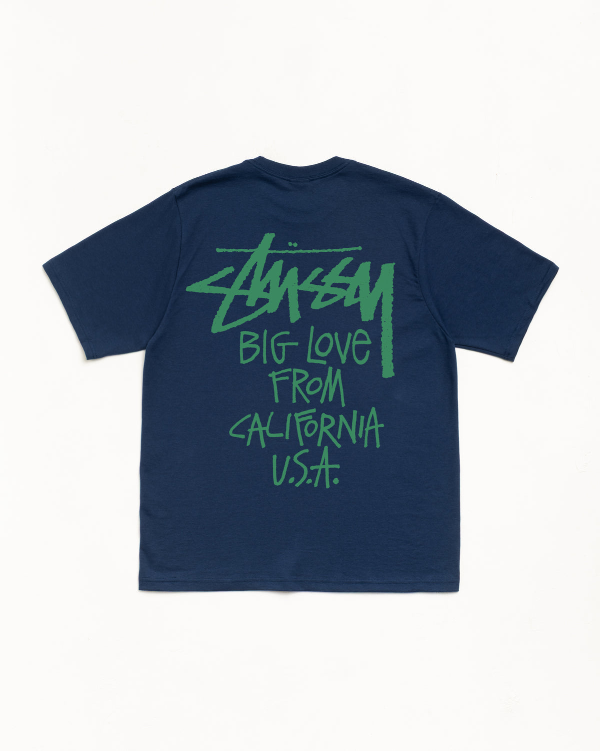 Big Love Tee – Navy | Tees | Stüssy